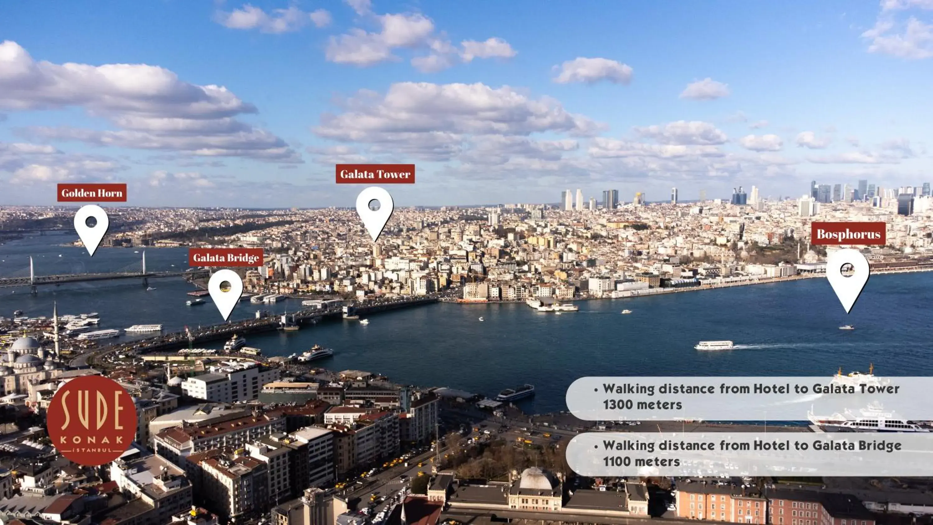 City view in Sude Konak City view in Sude Konak