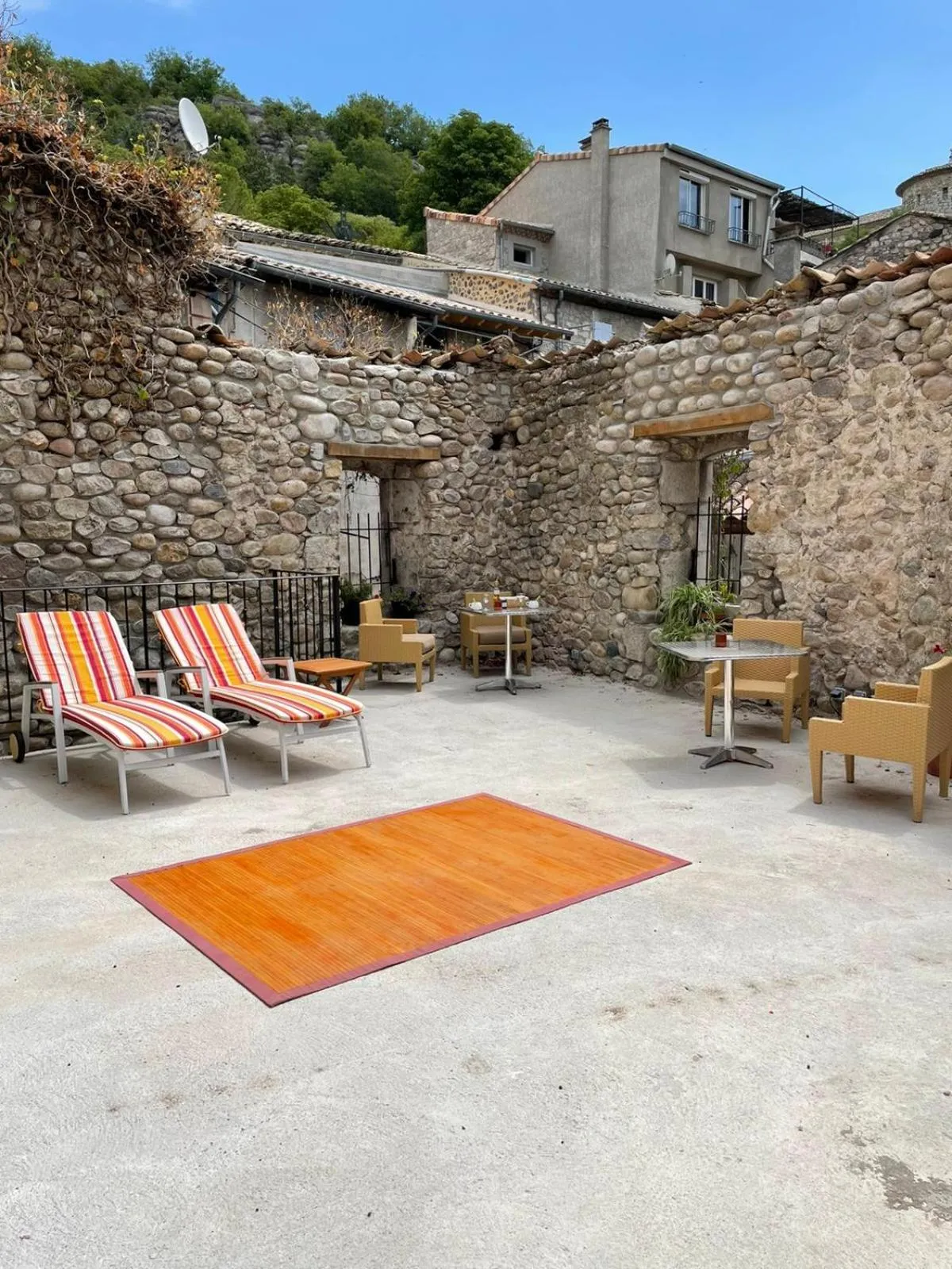 Patio in La Secrète