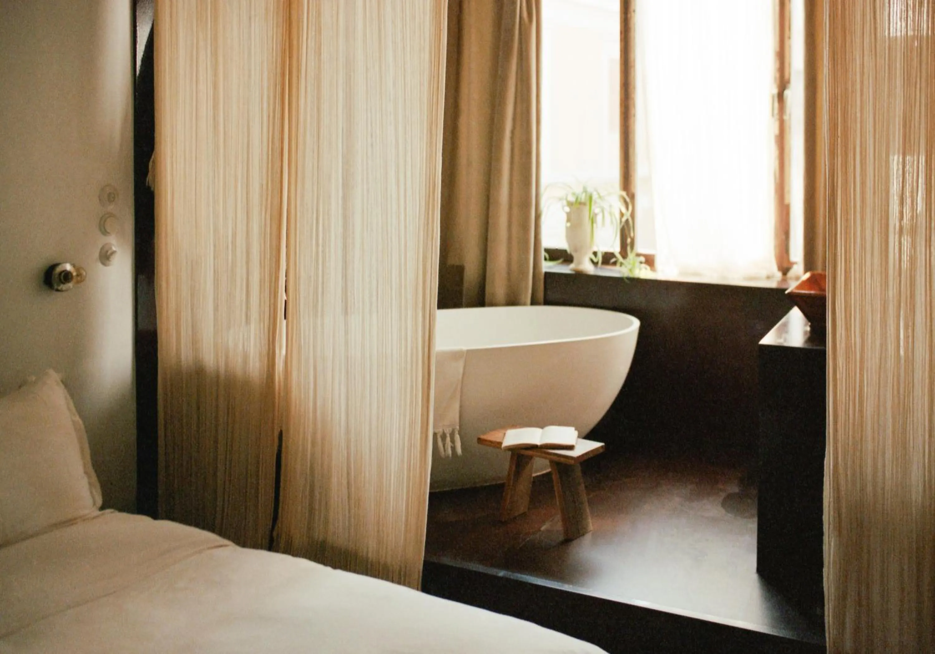 Bathroom, Bed in Mona Athens