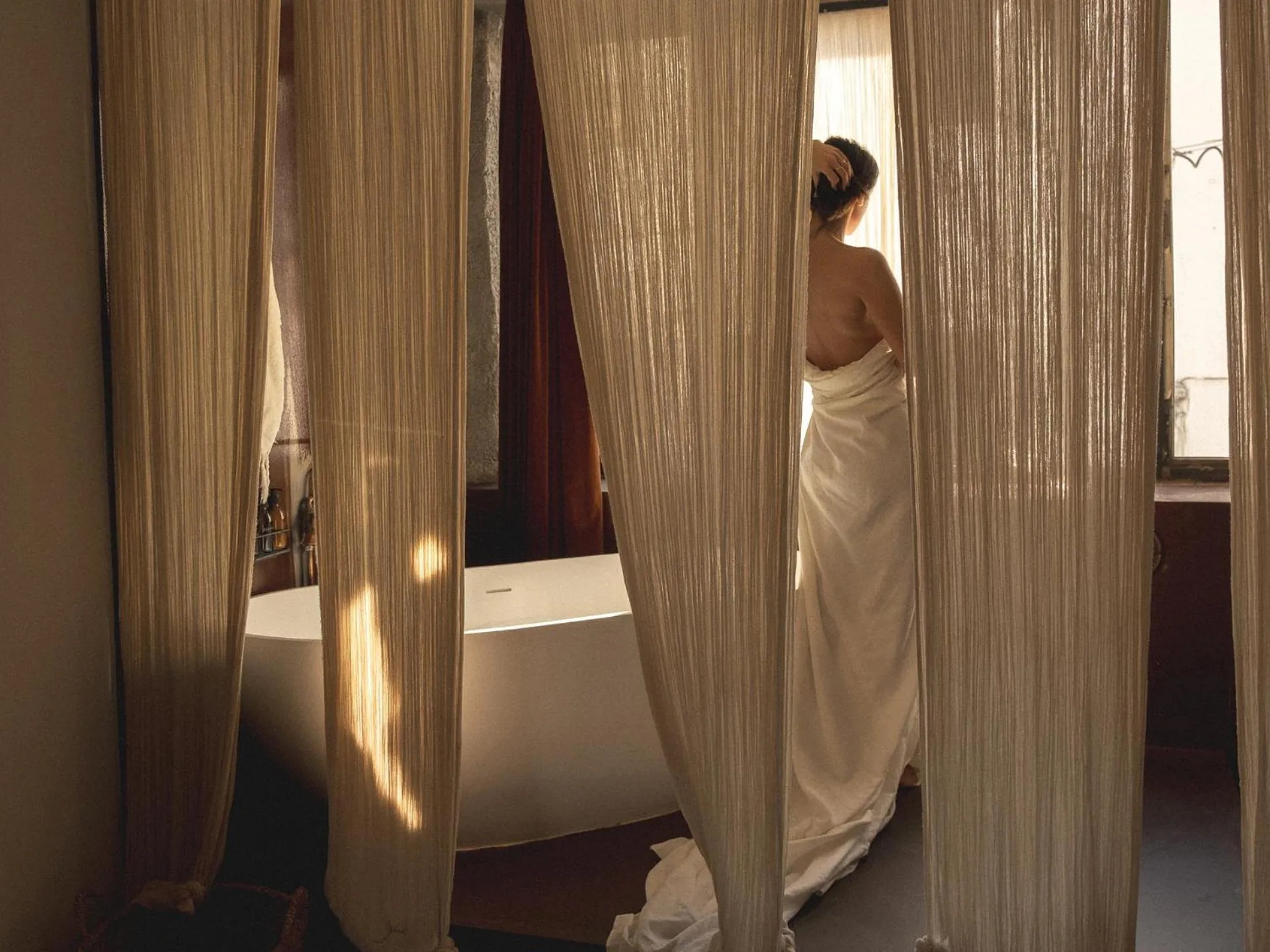 People, Bed in Mona Athens