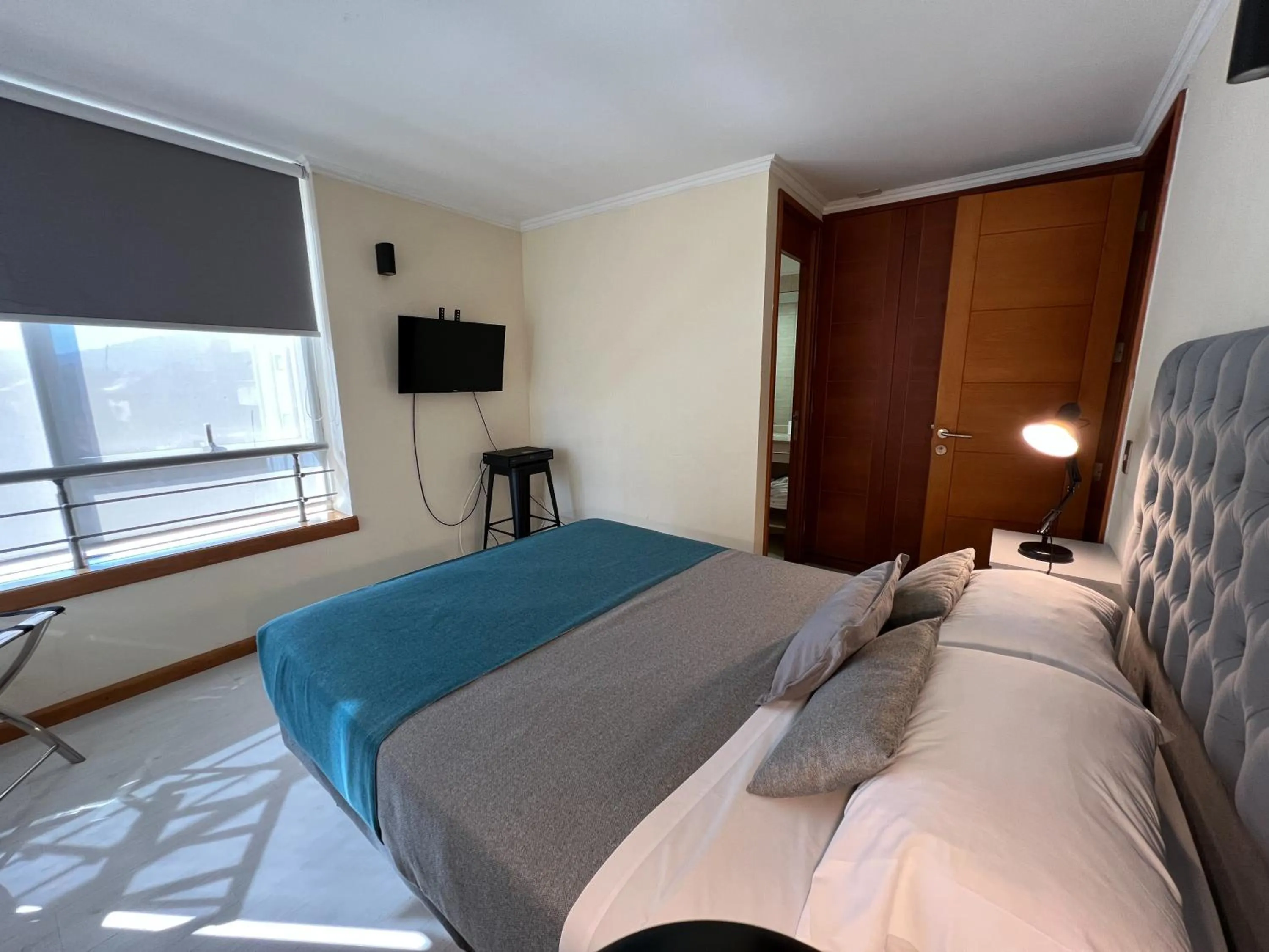 Bed in Apart Hotel Aragon Portal