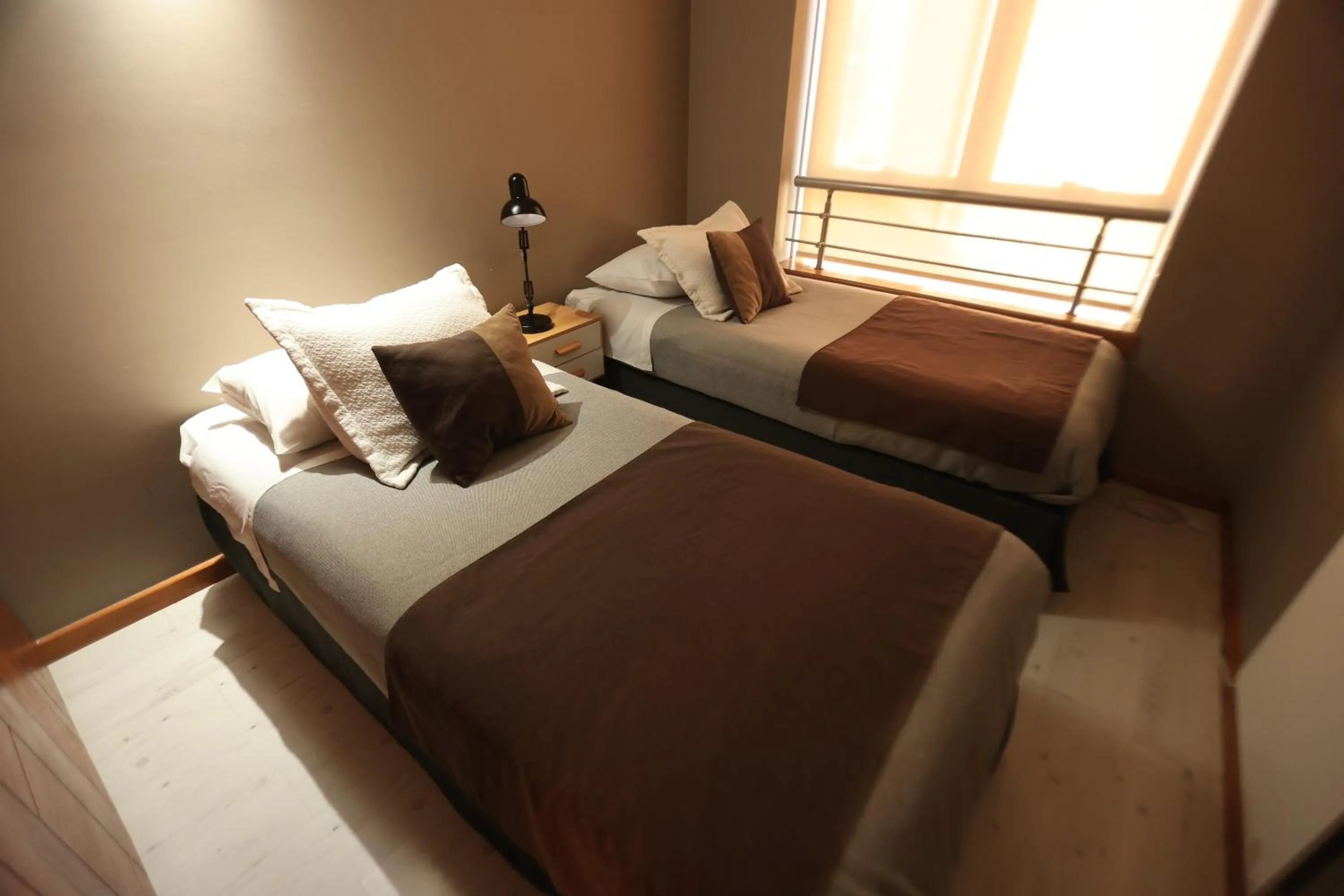 Bed in Apart Hotel Aragon Portal