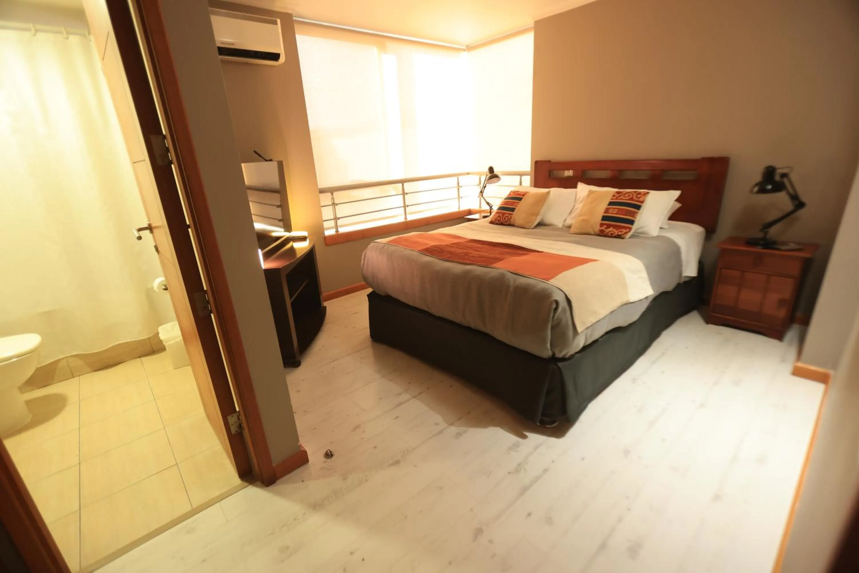 Bed in Apart Hotel Aragon Portal