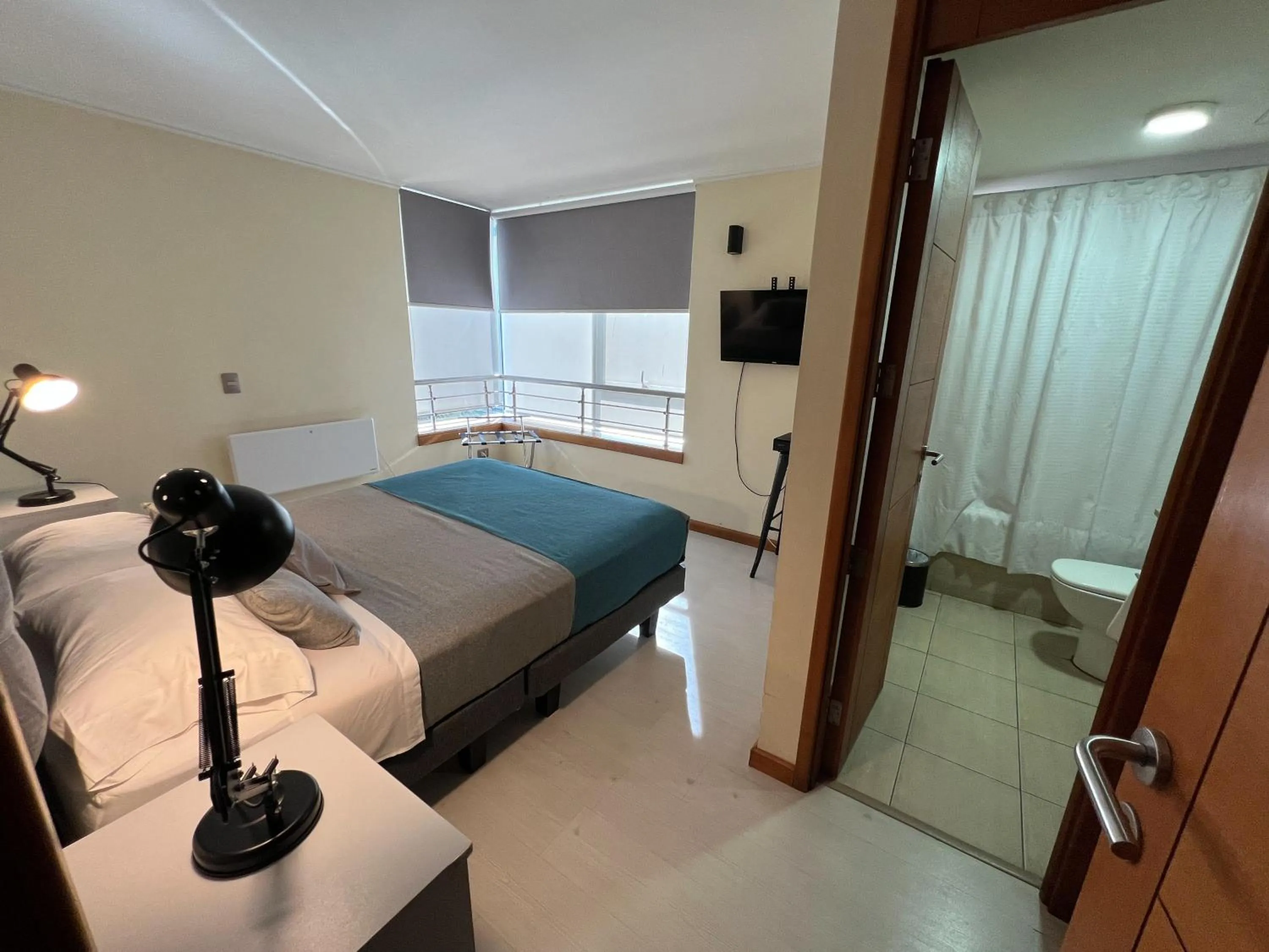 Bed in Apart Hotel Aragon Portal