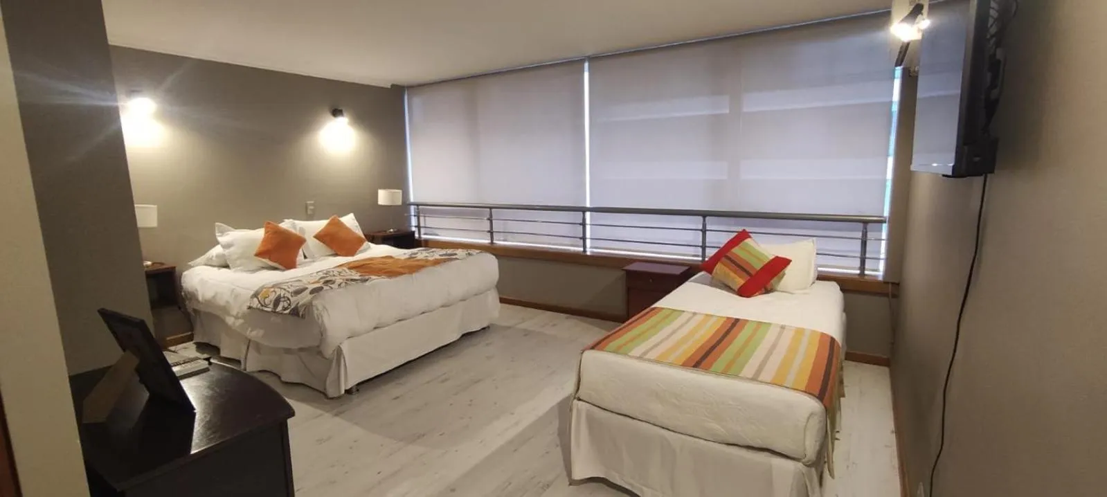 Bed in Apart Hotel Aragon Portal