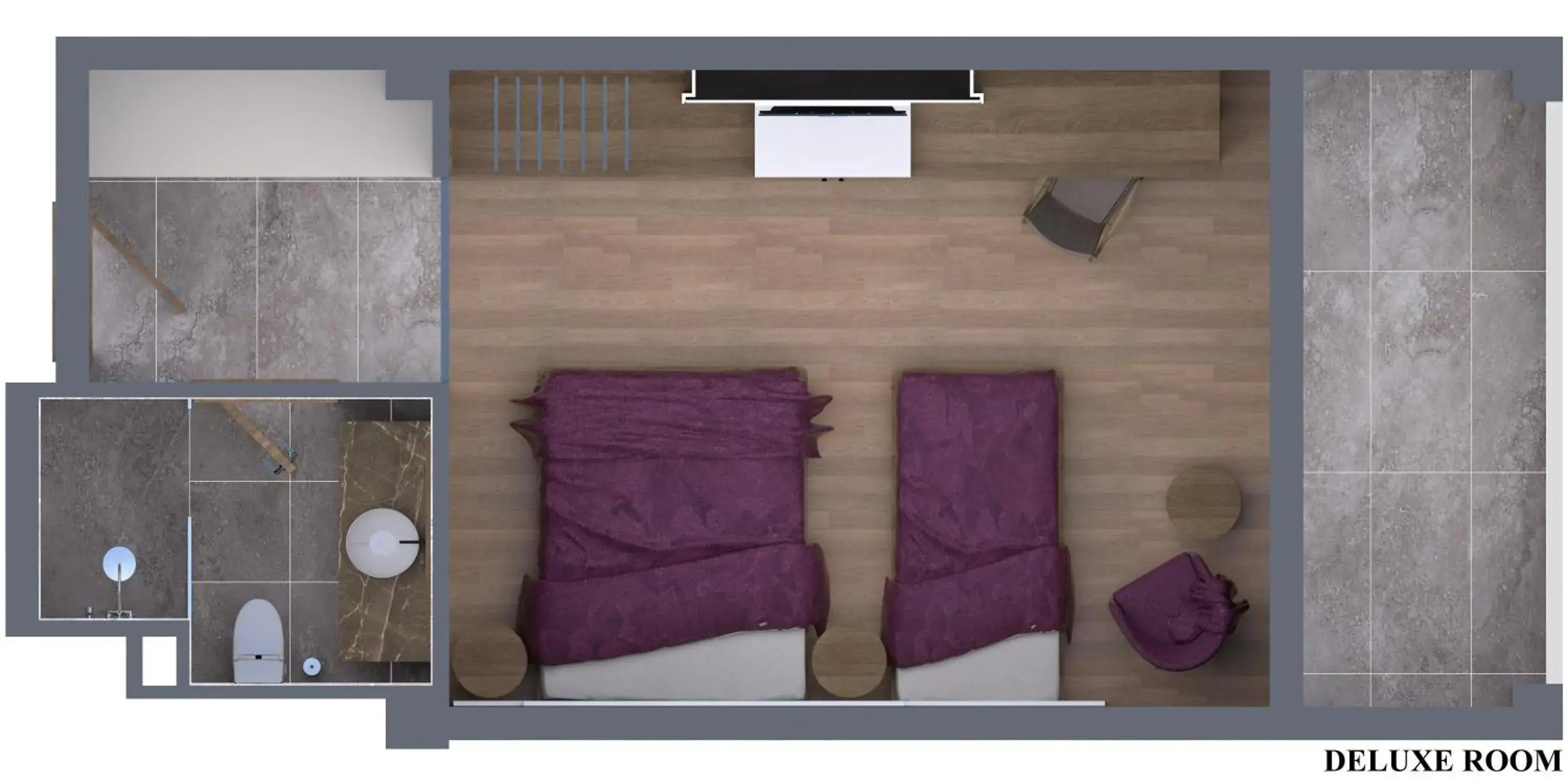 Bed, Floor Plan in Swandor Hotels & Resorts - Topkapi Palace