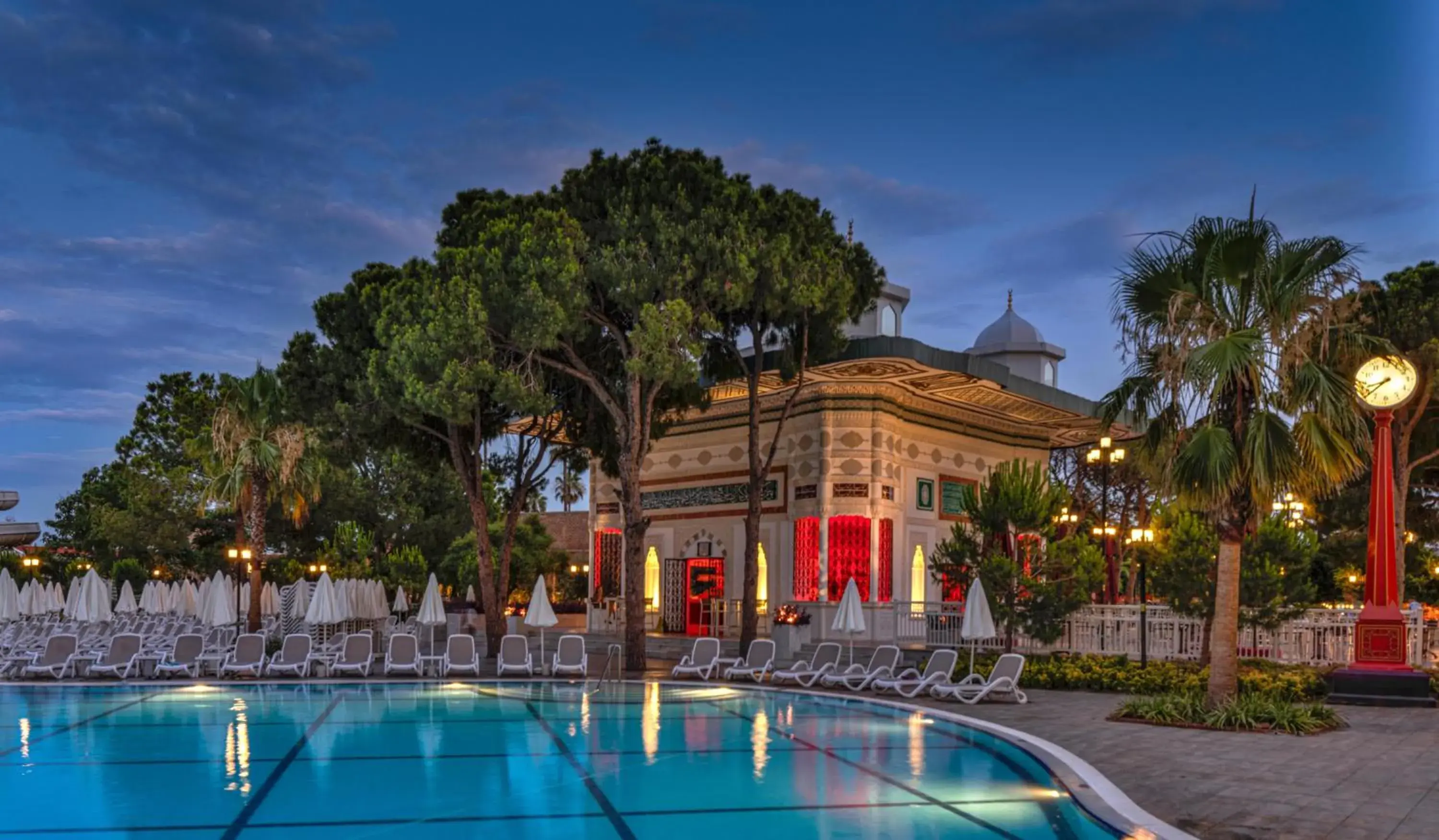 Lounge or bar, Swimming Pool in Swandor Hotels & Resorts - Topkapi Palace