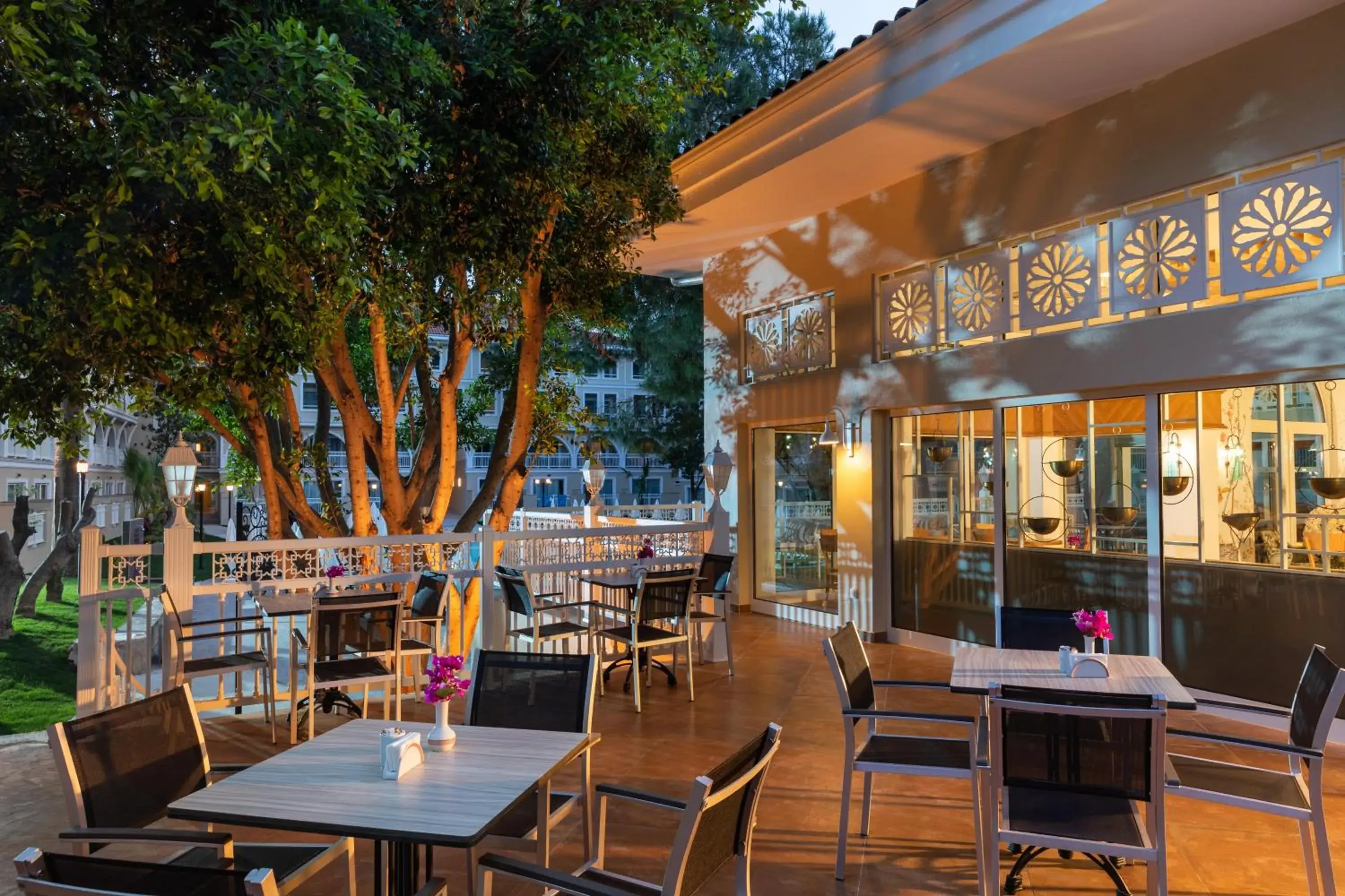 Balcony/Terrace, Restaurant/Places to Eat in Swandor Hotels & Resorts - Topkapi Palace