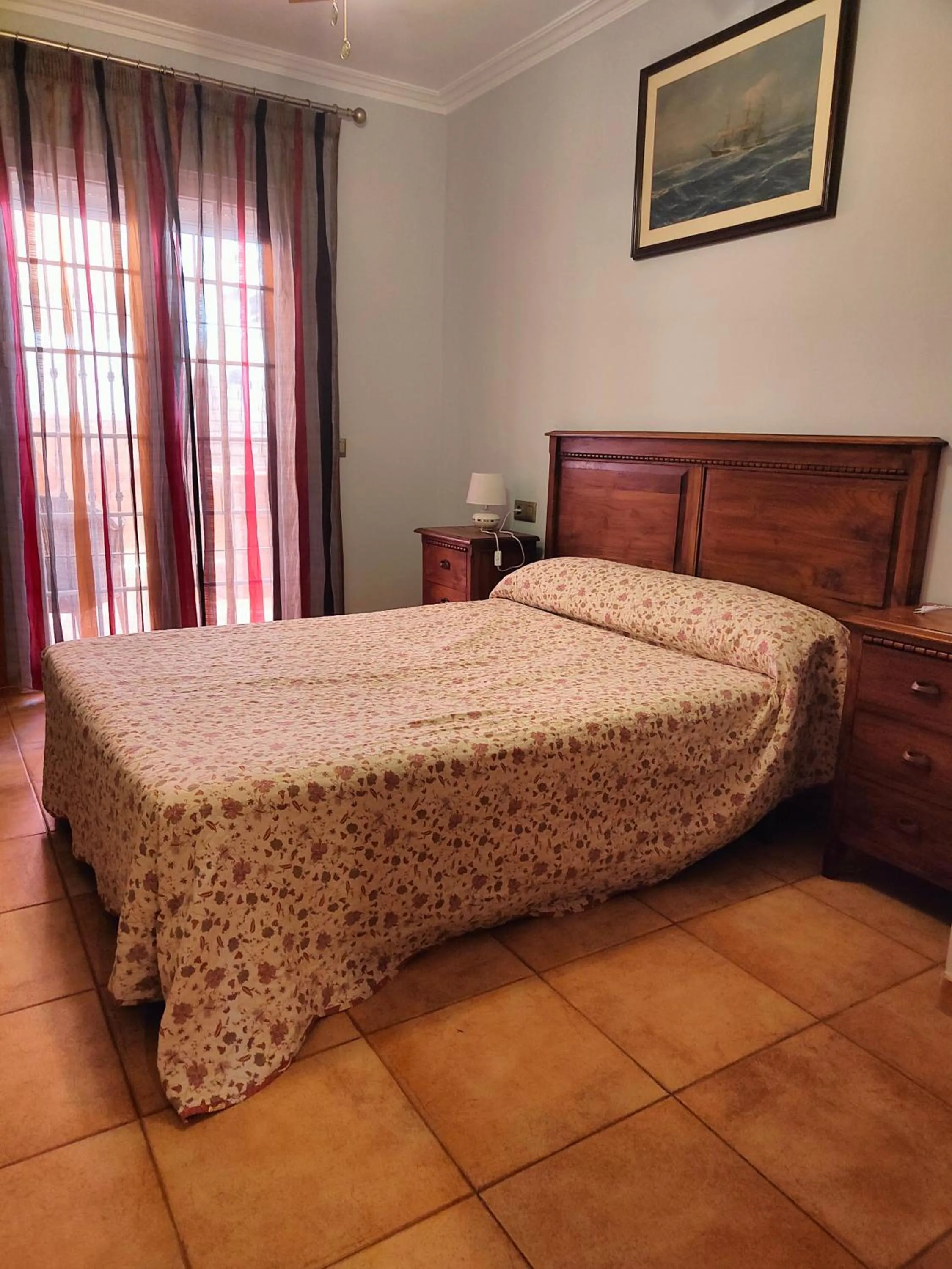 Bedroom, Bed in Apartamento zona playa de burriana con terraza