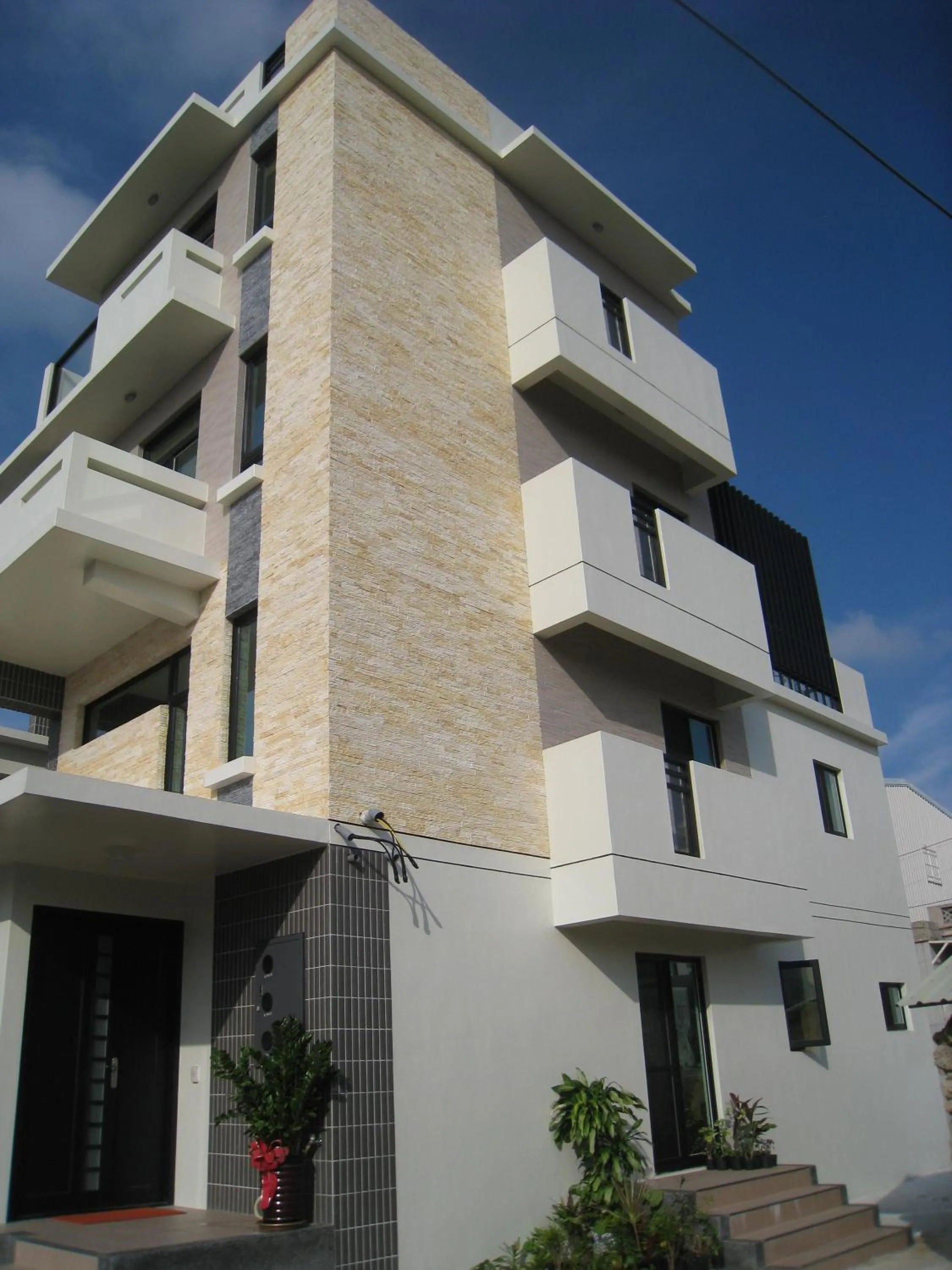 Facade/entrance in Penghu 123 V-Stone