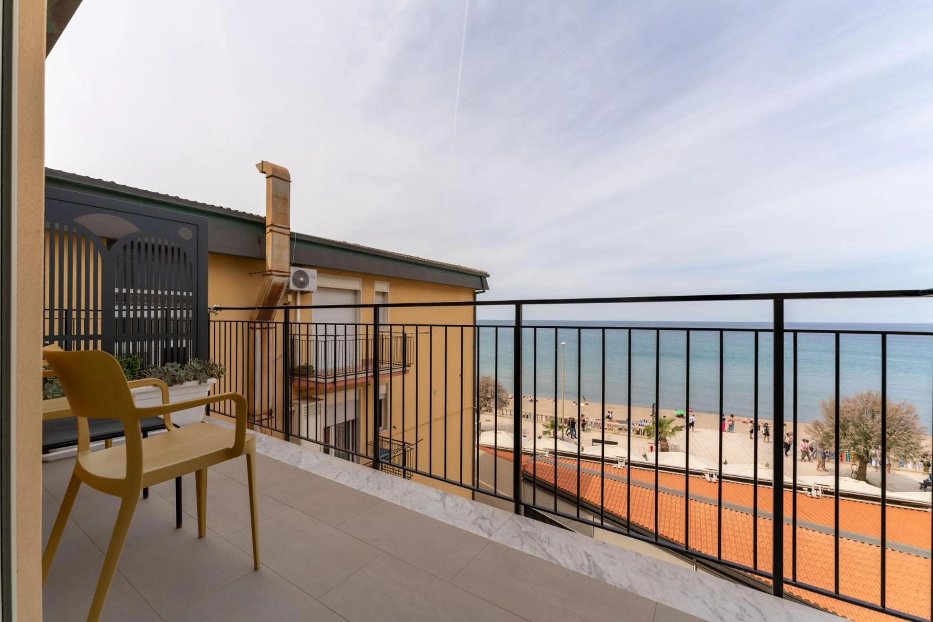 Balcony/Terrace in B&B Le Suites di Costanza