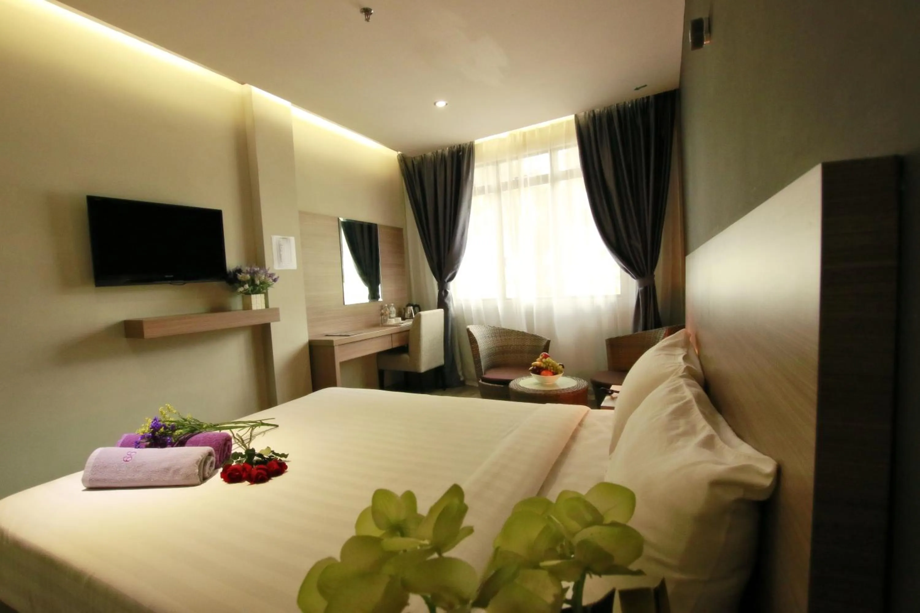 Bed in Hotel 99 Kuala Lumpur City