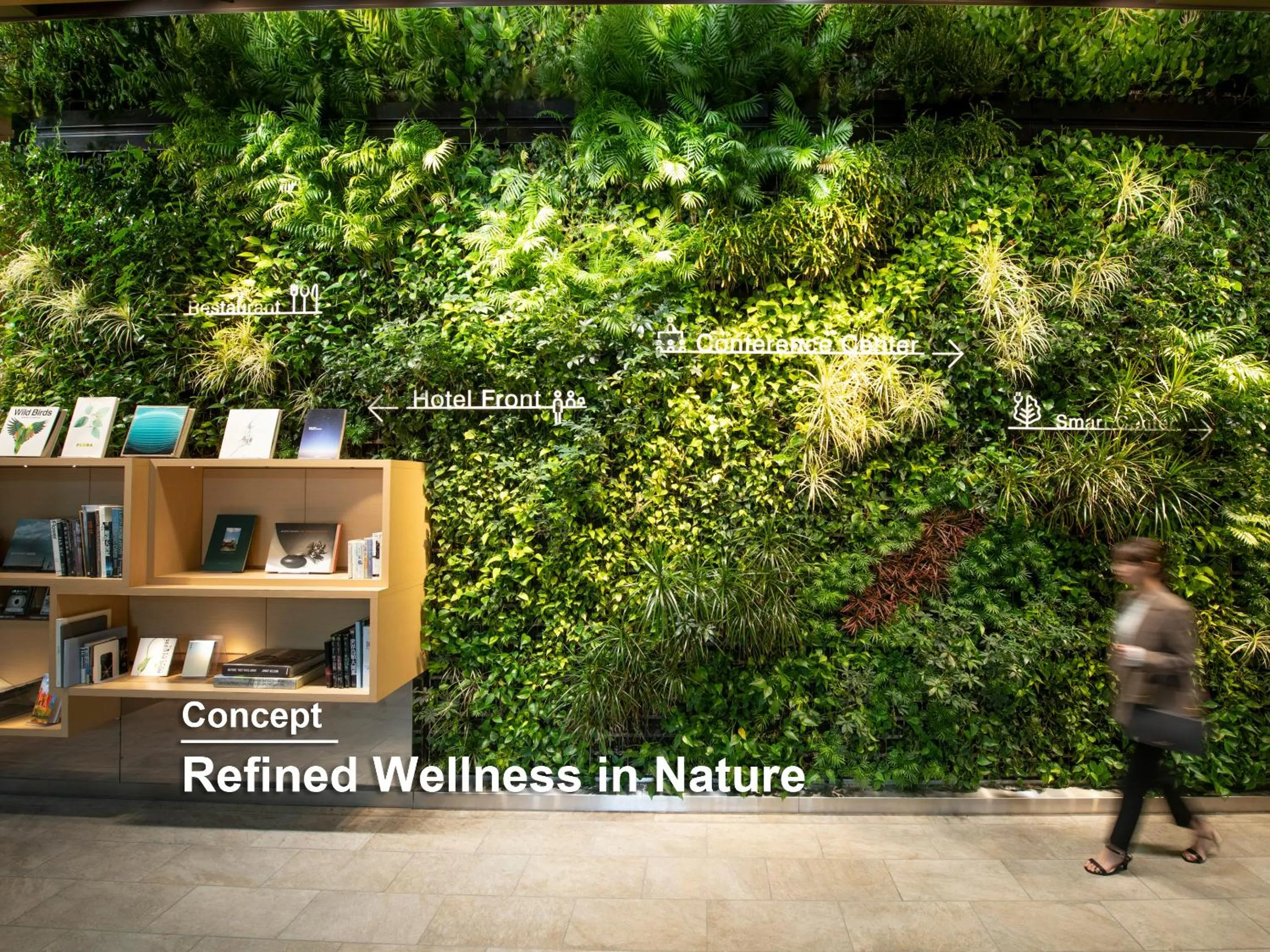 Decorative detail in Mitsui Garden Hotel Kashiwa-No-Ha - Chiba