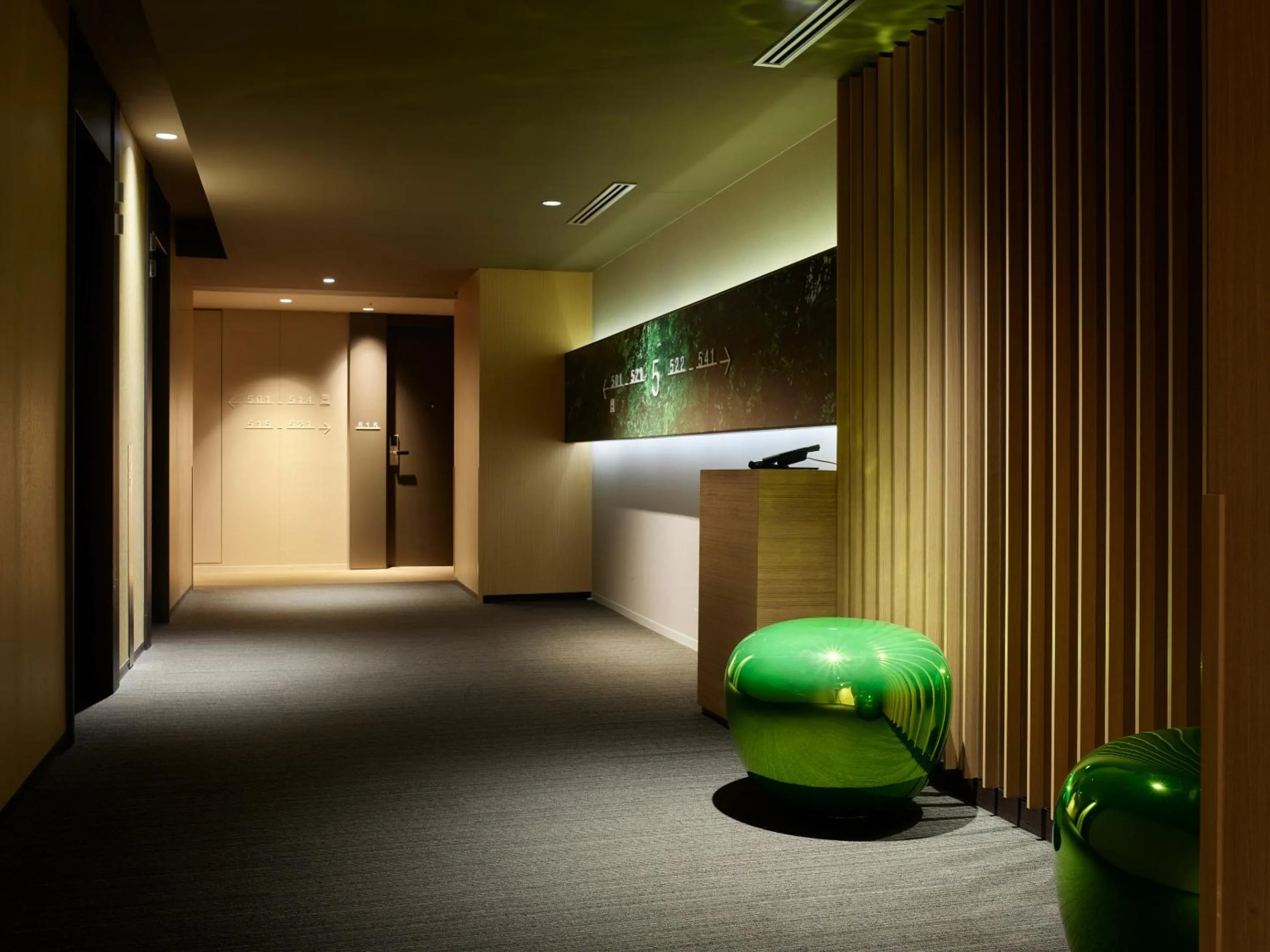 Decorative detail in Mitsui Garden Hotel Kashiwa-No-Ha - Chiba