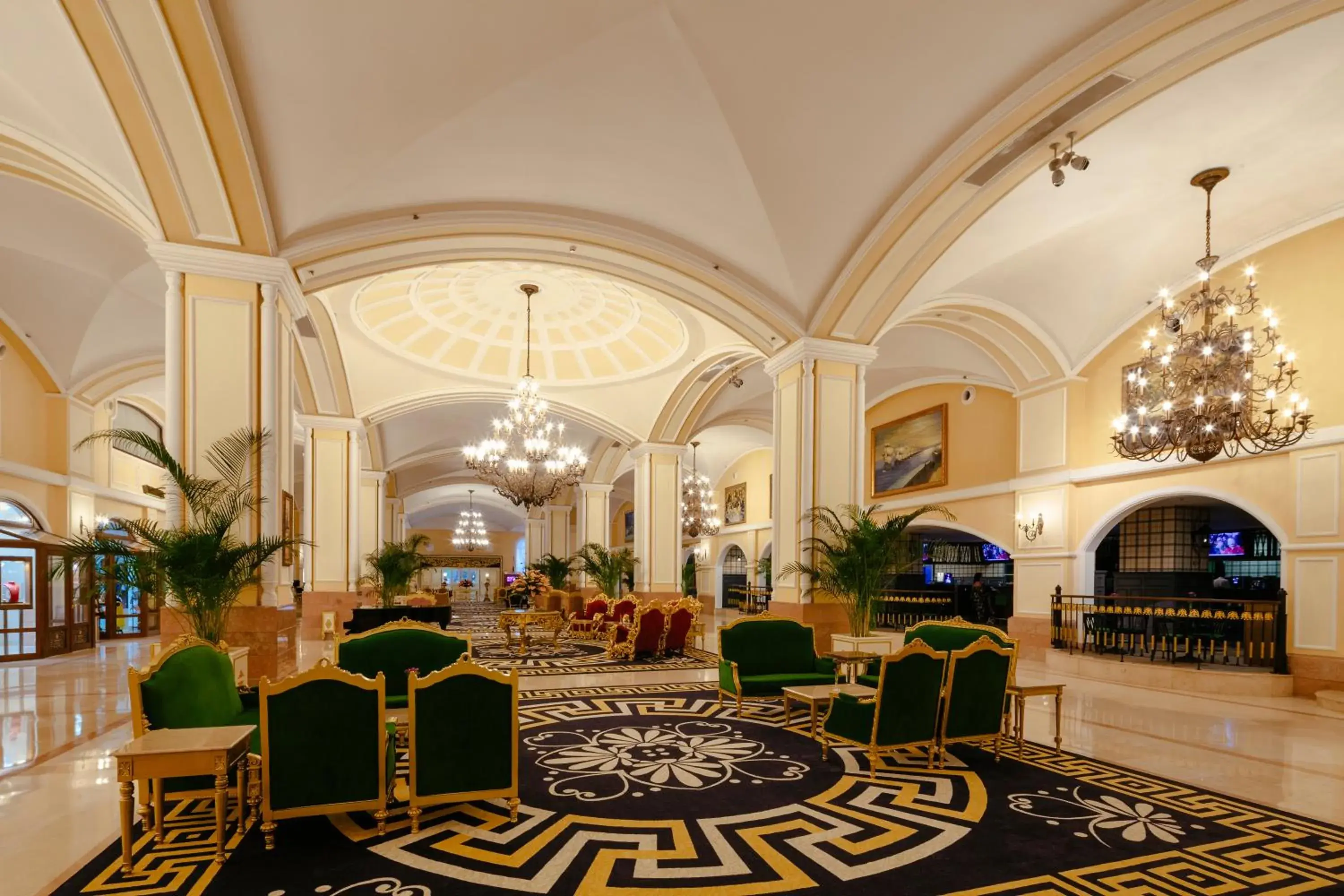 Lobby or reception in Kremlin Palace Lobby or reception in Kremlin Palace