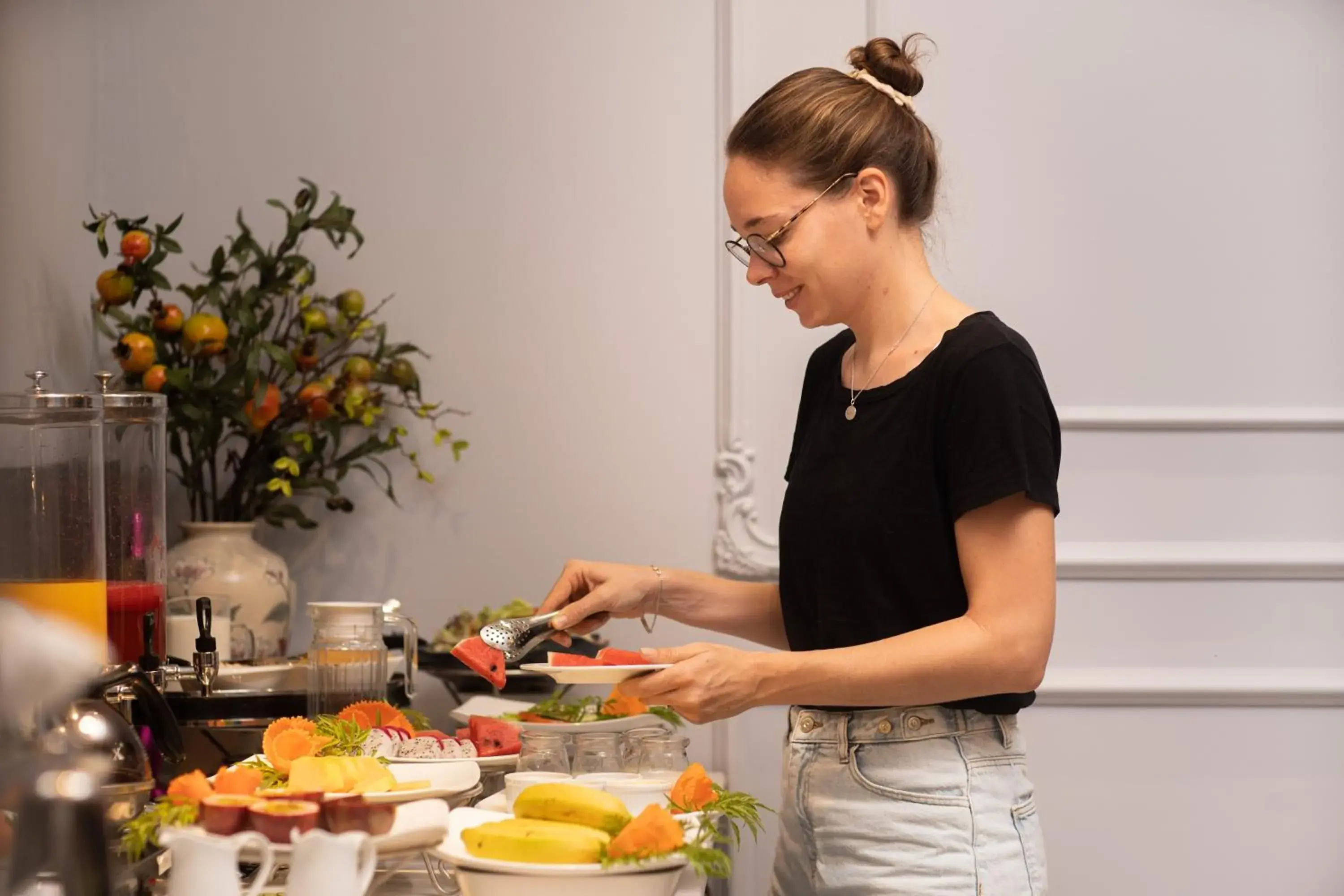 Buffet breakfast in Hanoi Garden Hotel & Spa Buffet breakfast in Hanoi Garden Hotel & Spa