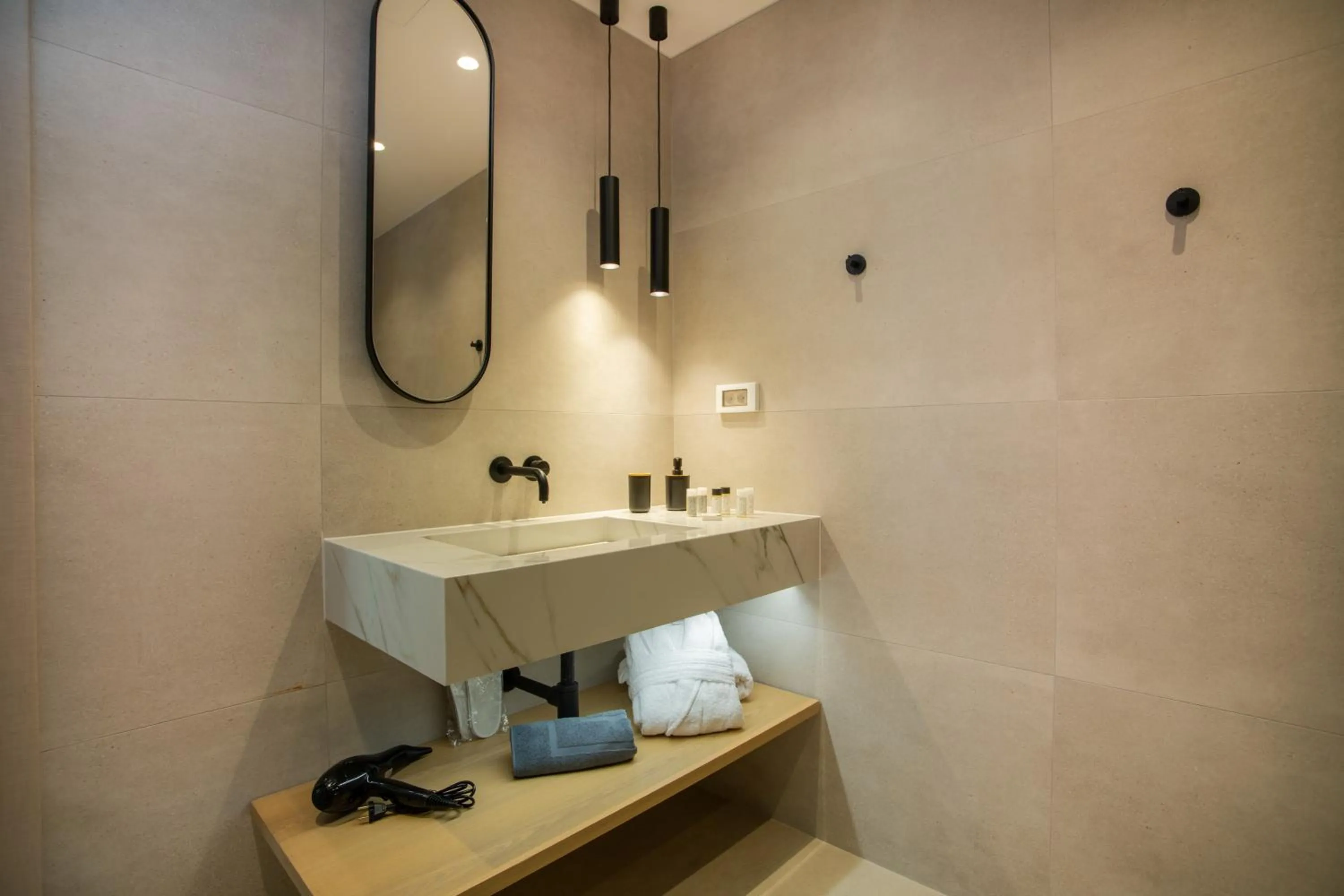 Bathroom in Celine Luxury Apartments & Suites