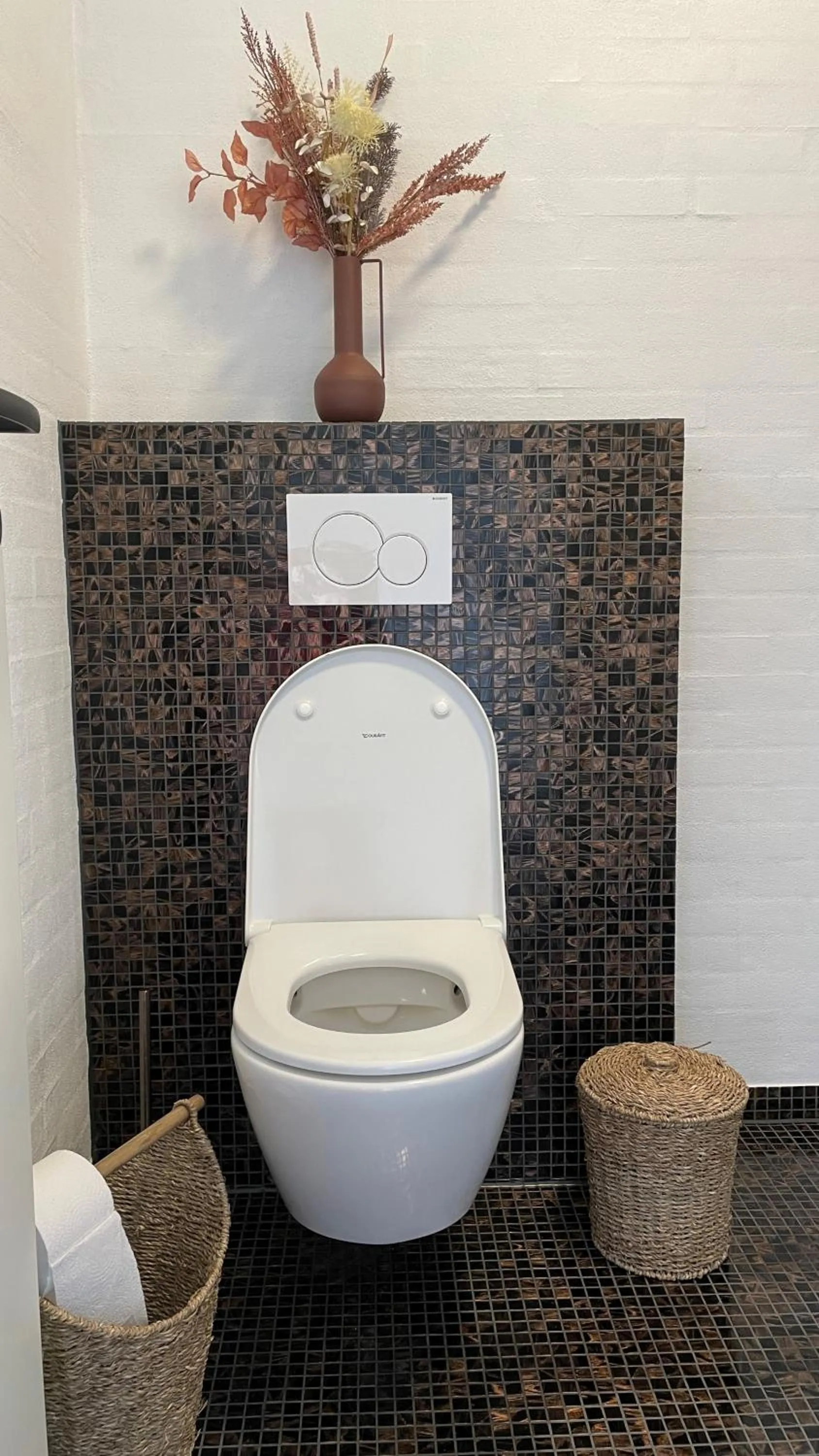 Bathroom in Holiday Rooms Møllebo