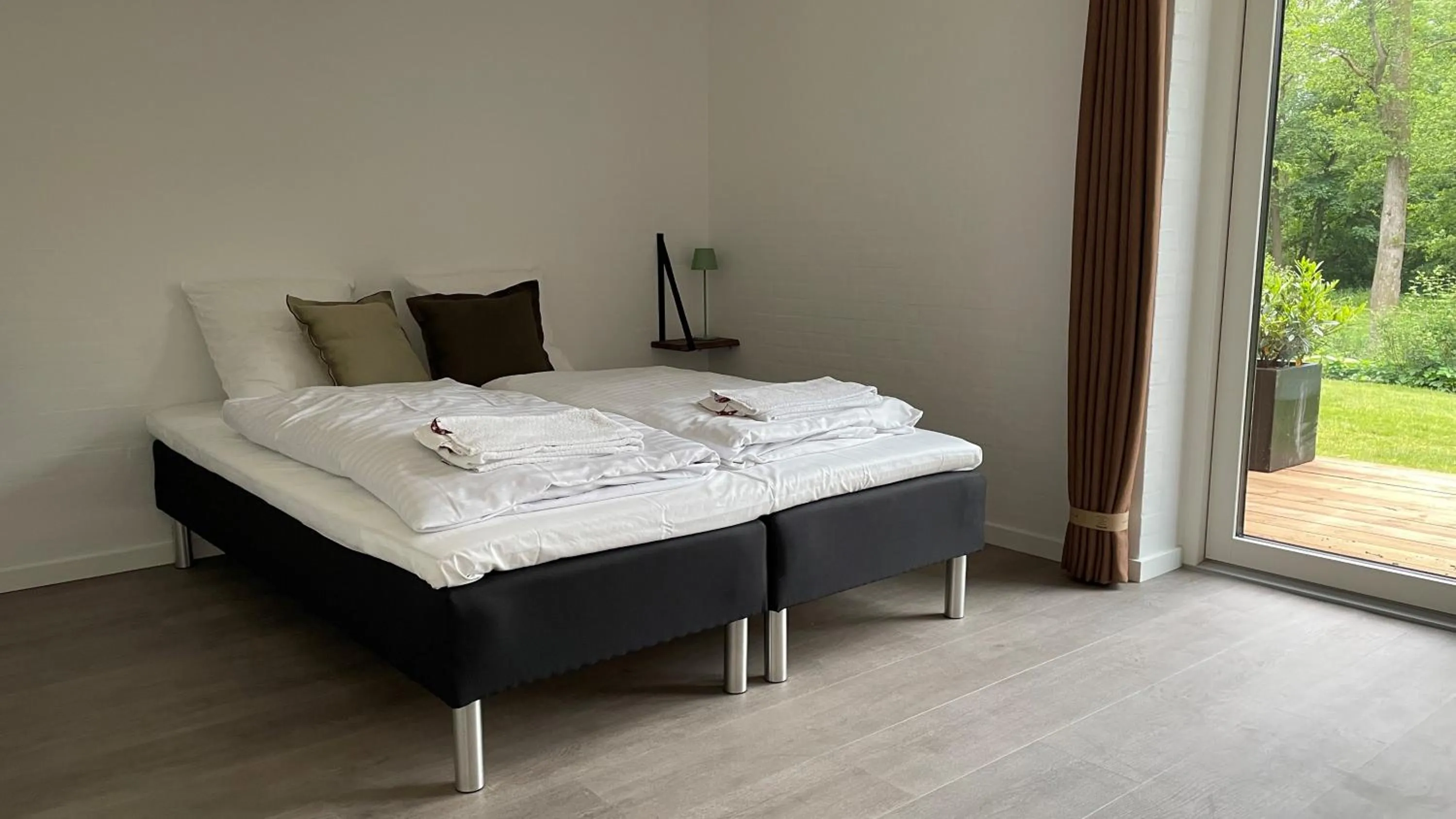 Bed in Holiday Rooms Møllebo