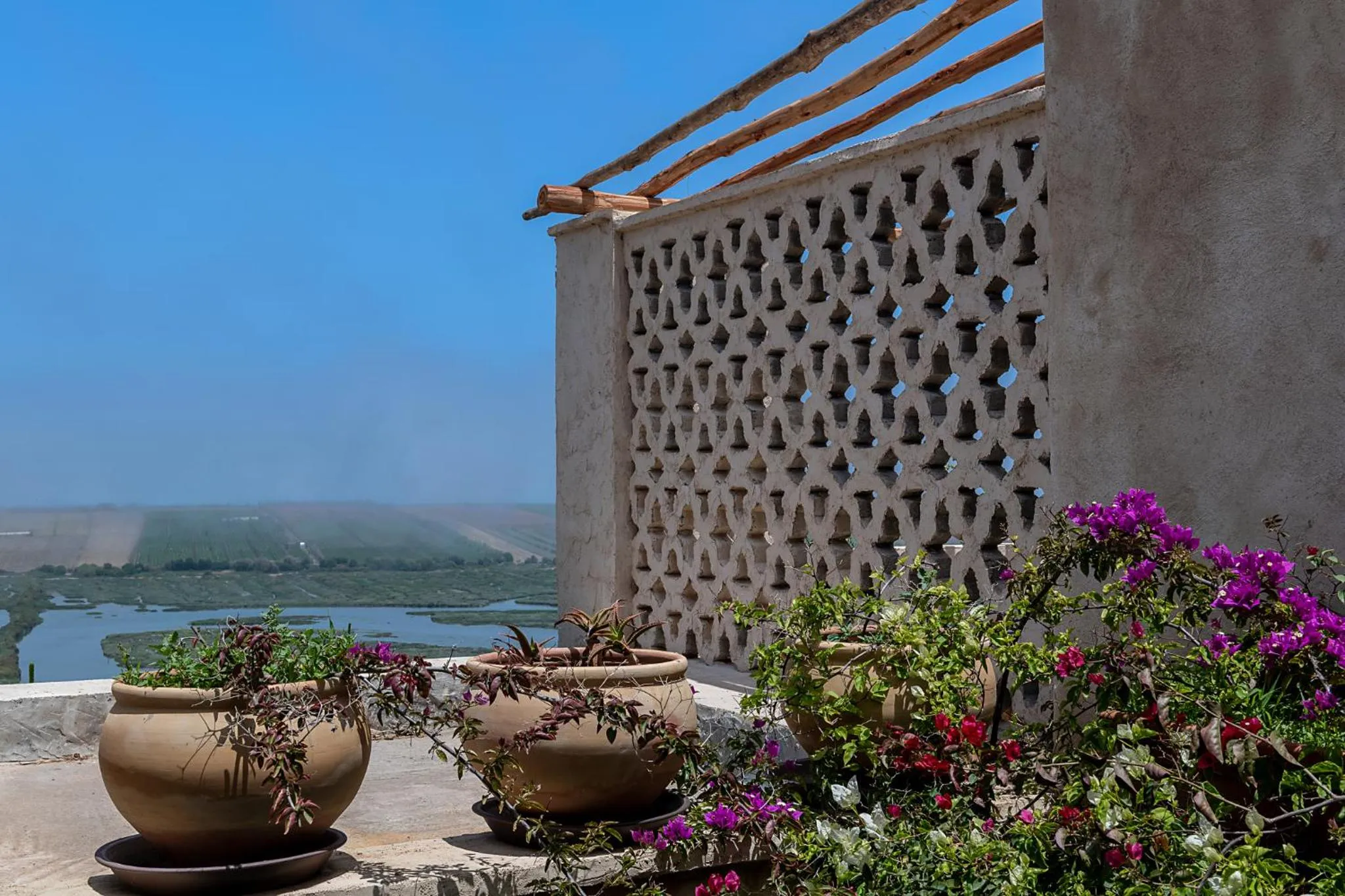 Patio in La Villa Joubert