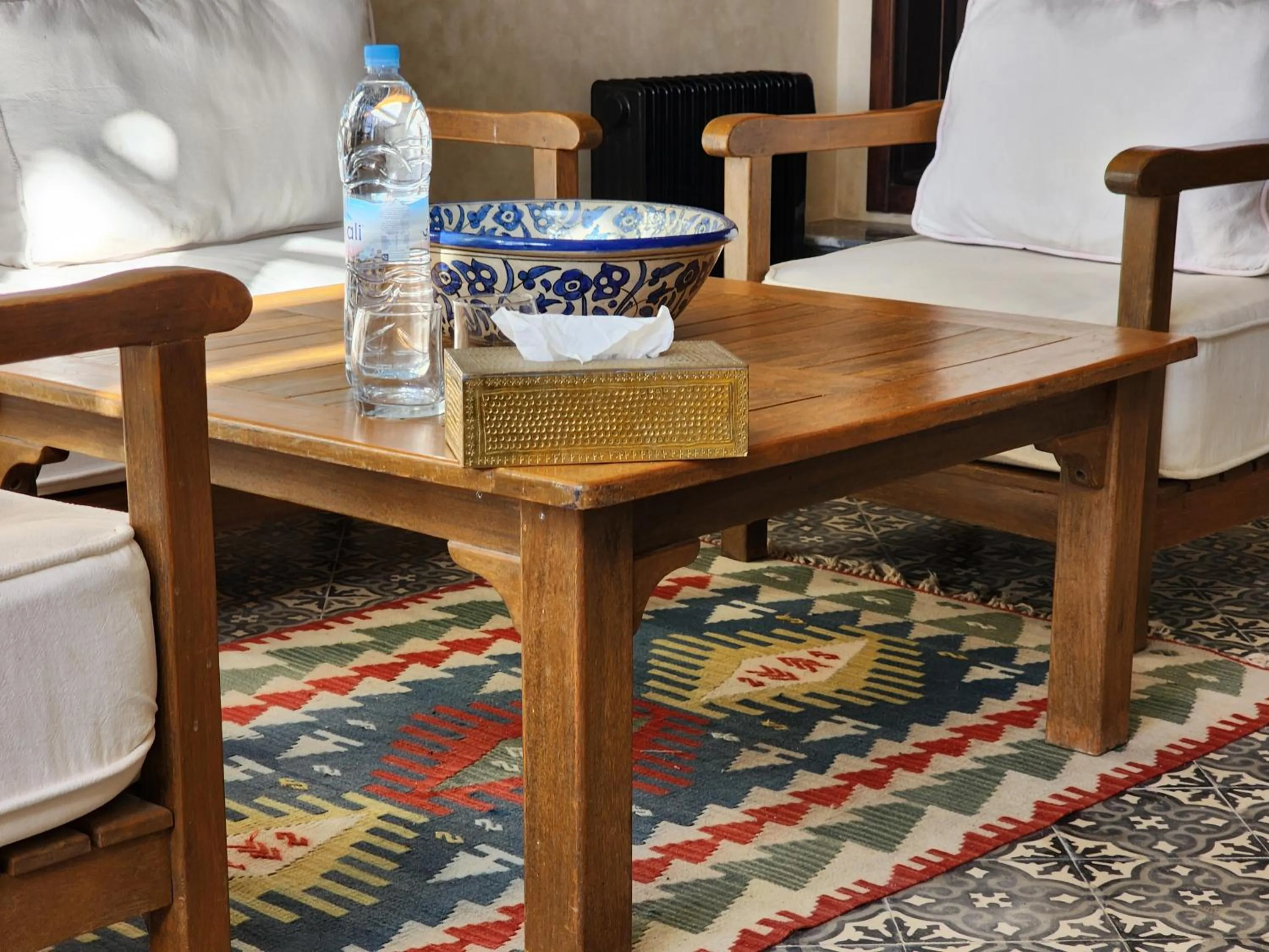 Living room in La Villa Joubert