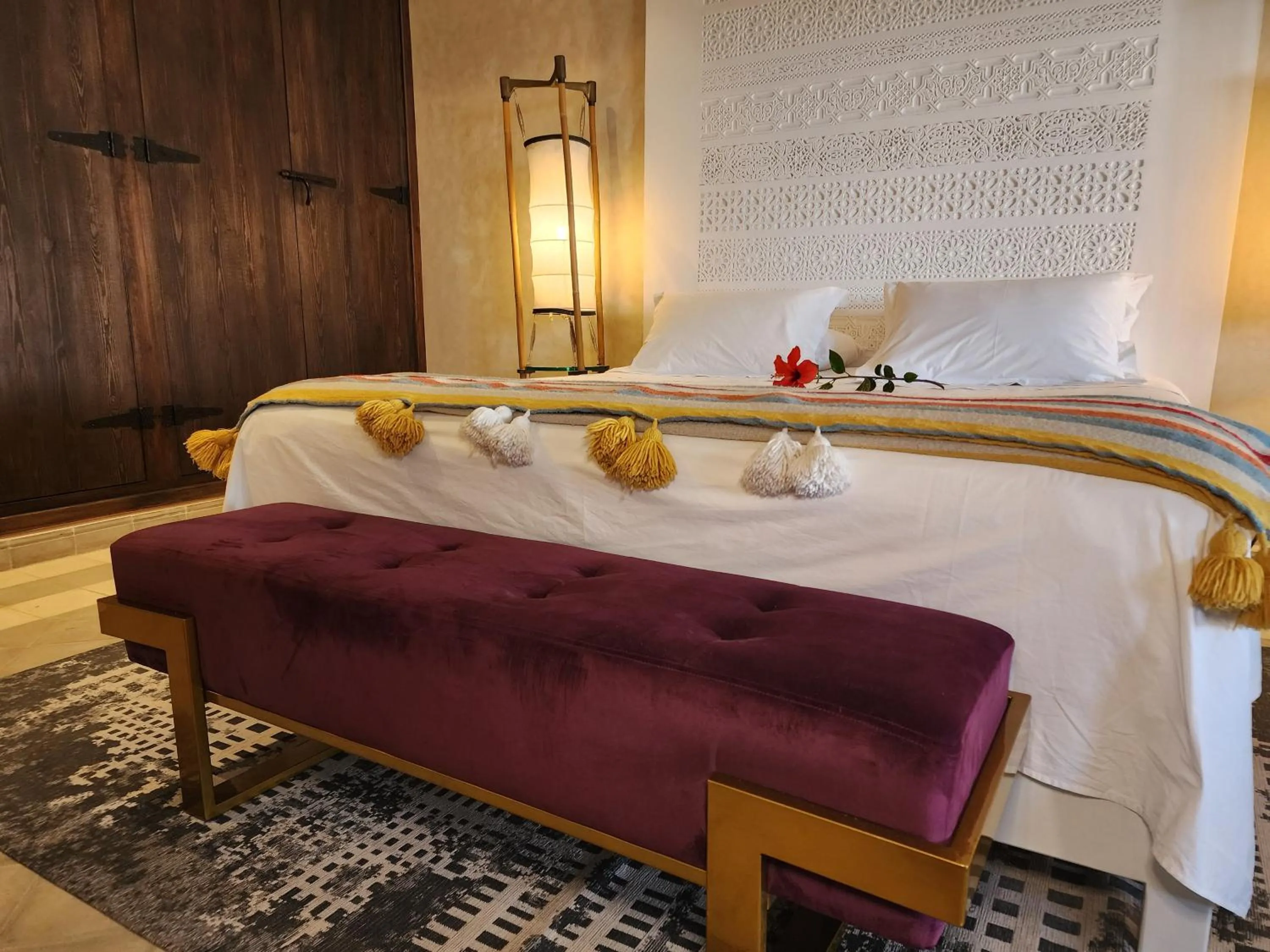 Bedroom, Bed in La Villa Joubert