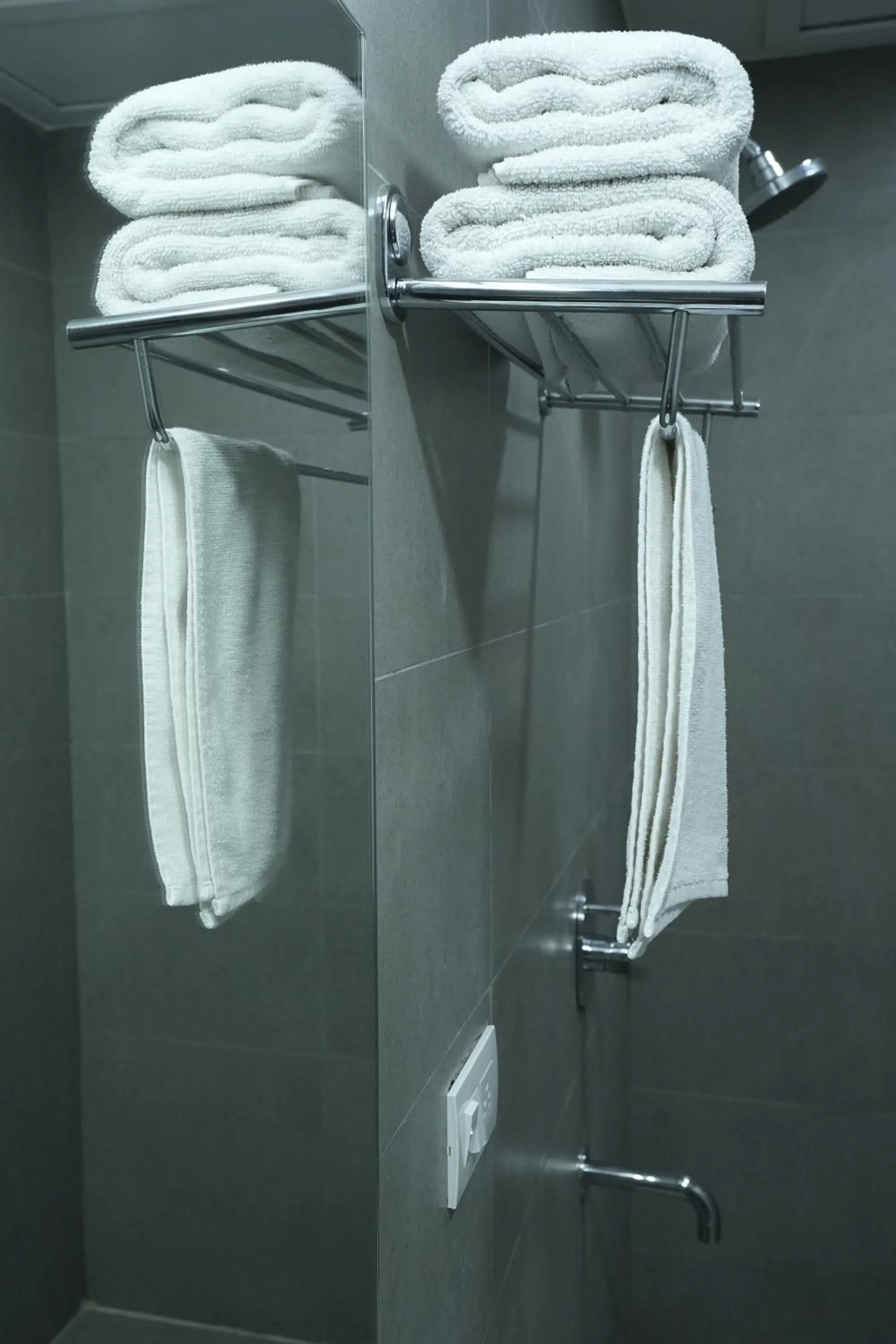 towels in Grace Residency Chennai Airport