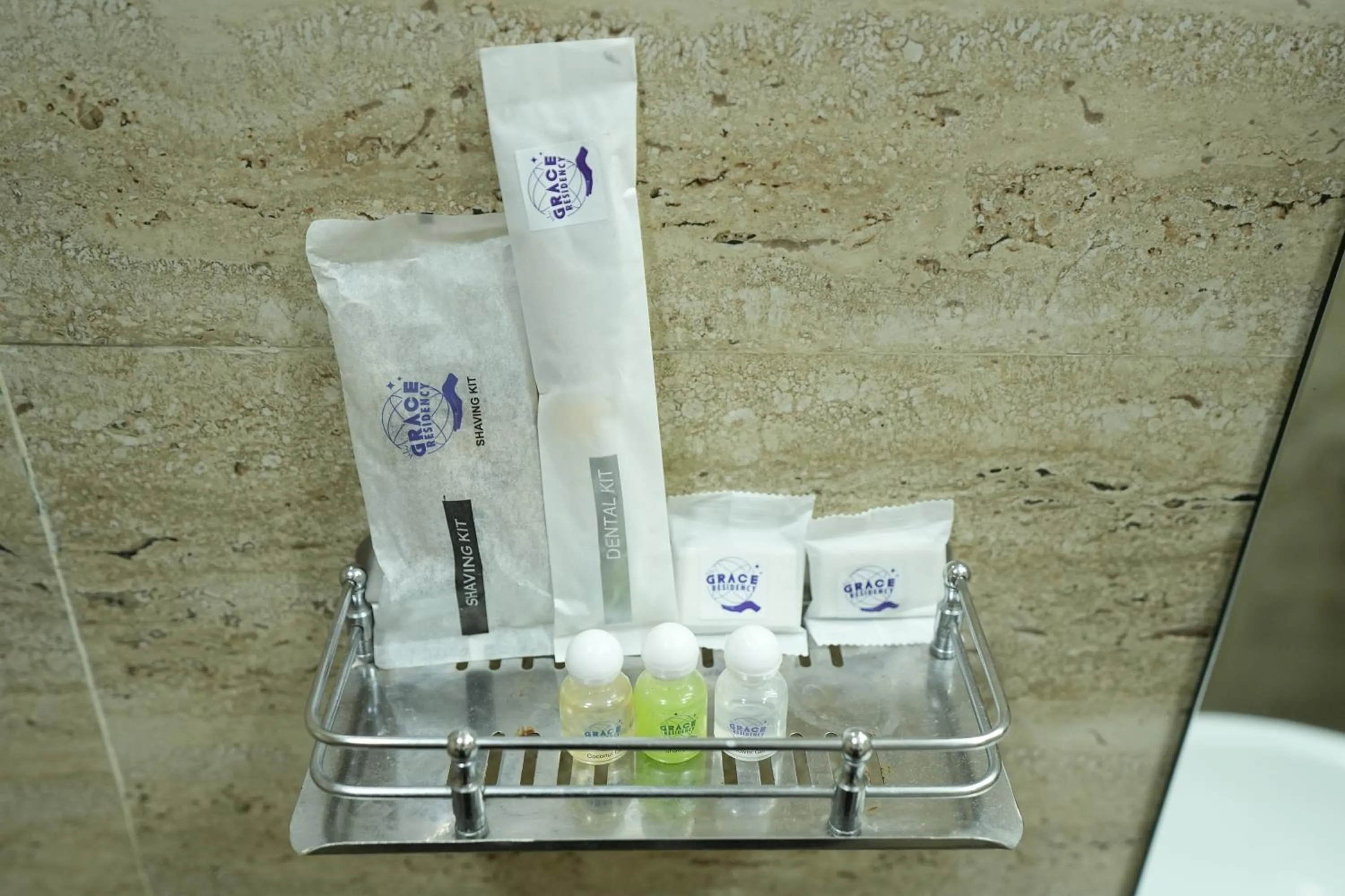 Shower in Grace Residency Chennai Airport