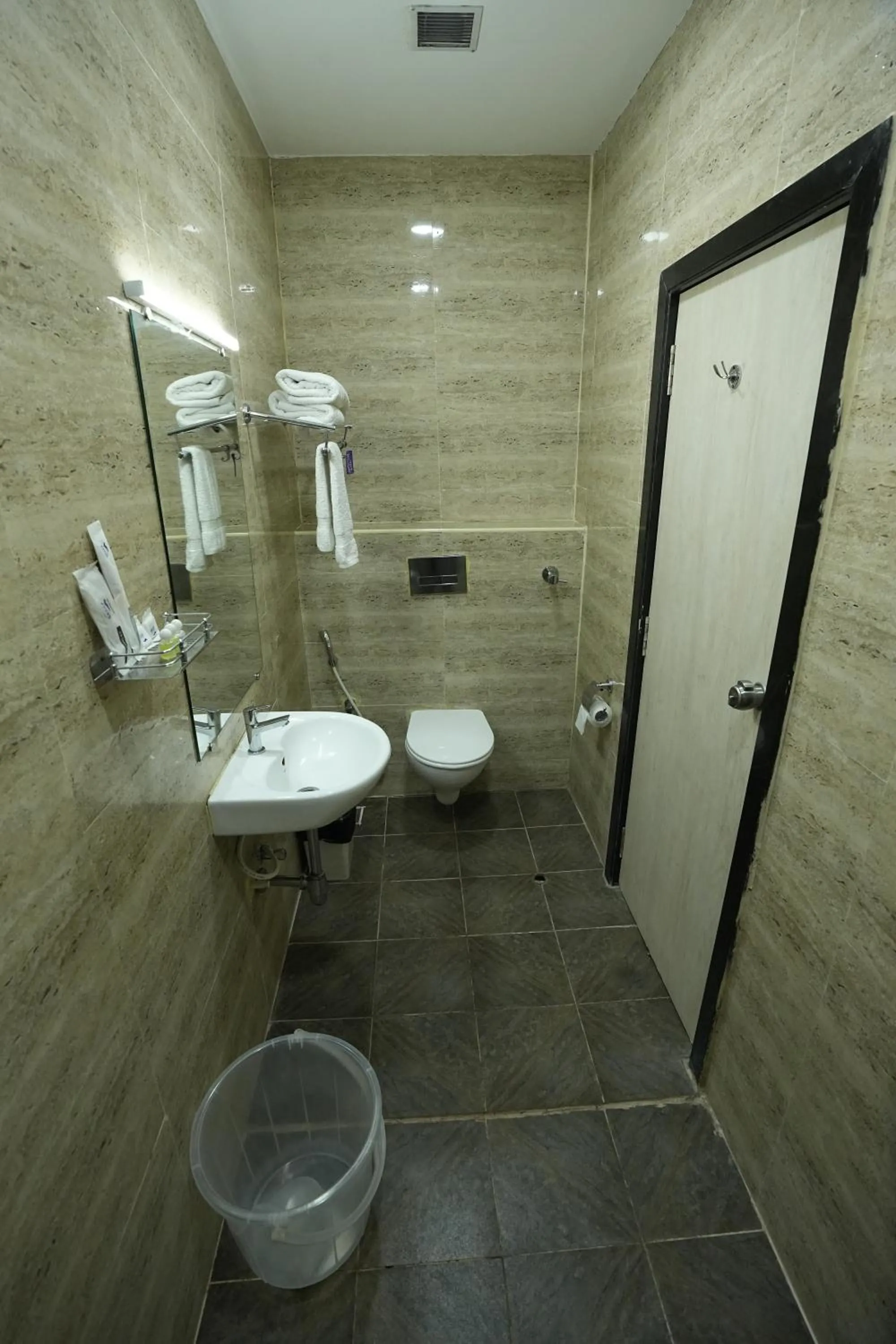 Bathroom in Grace Residency Chennai Airport