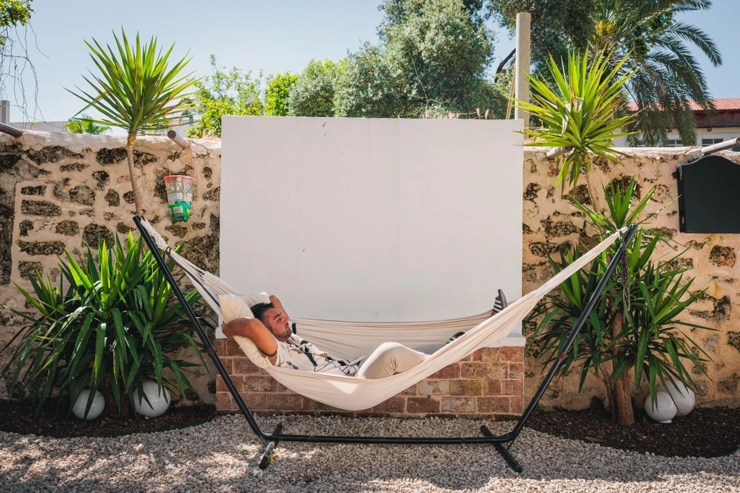 Garden in BE BOLD HOSTEL