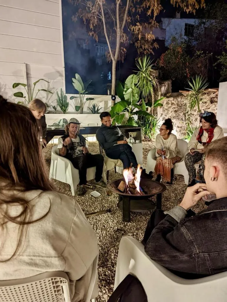 Garden in BE BOLD HOSTEL