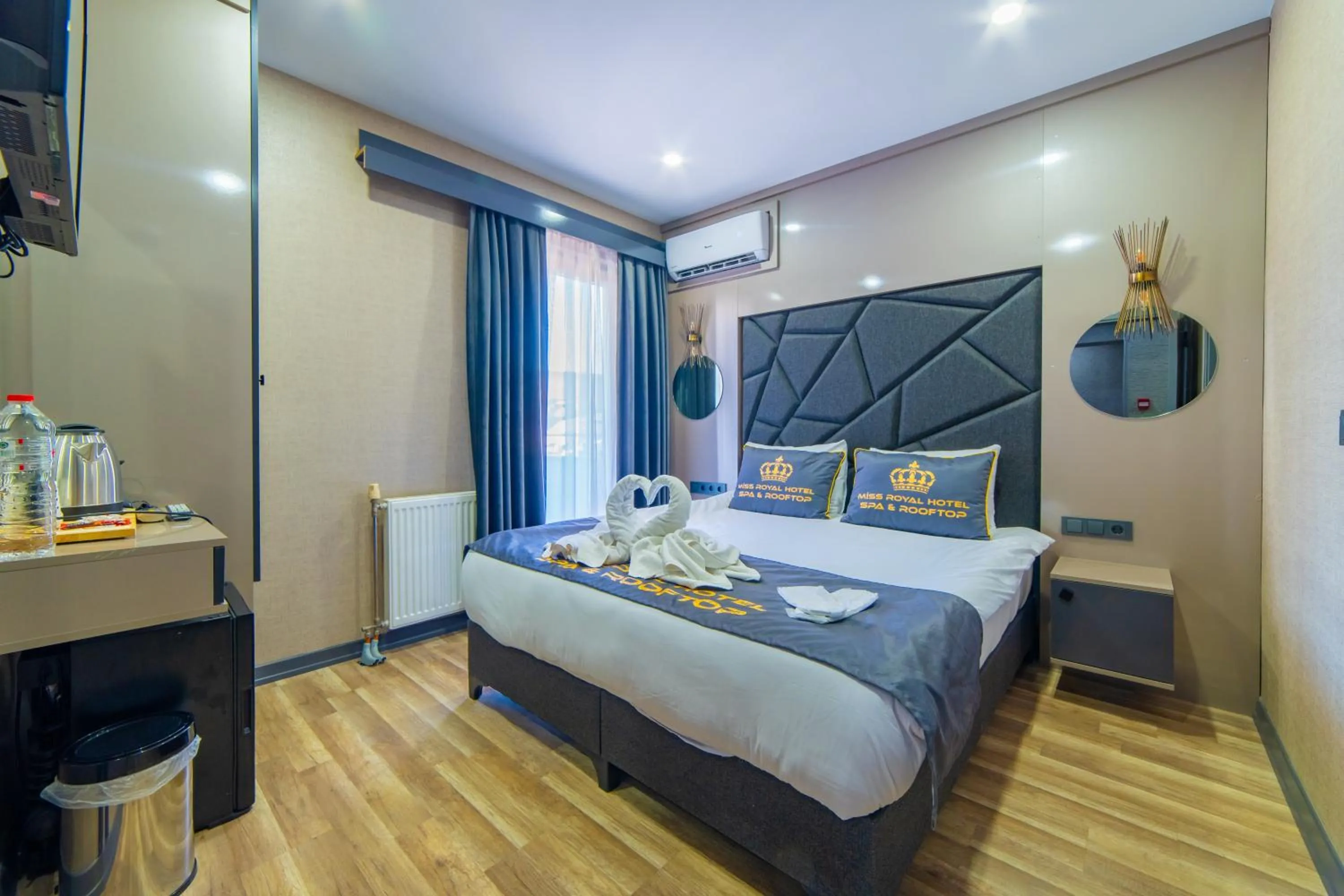 Bed in Miss Royal Hotel & SPA