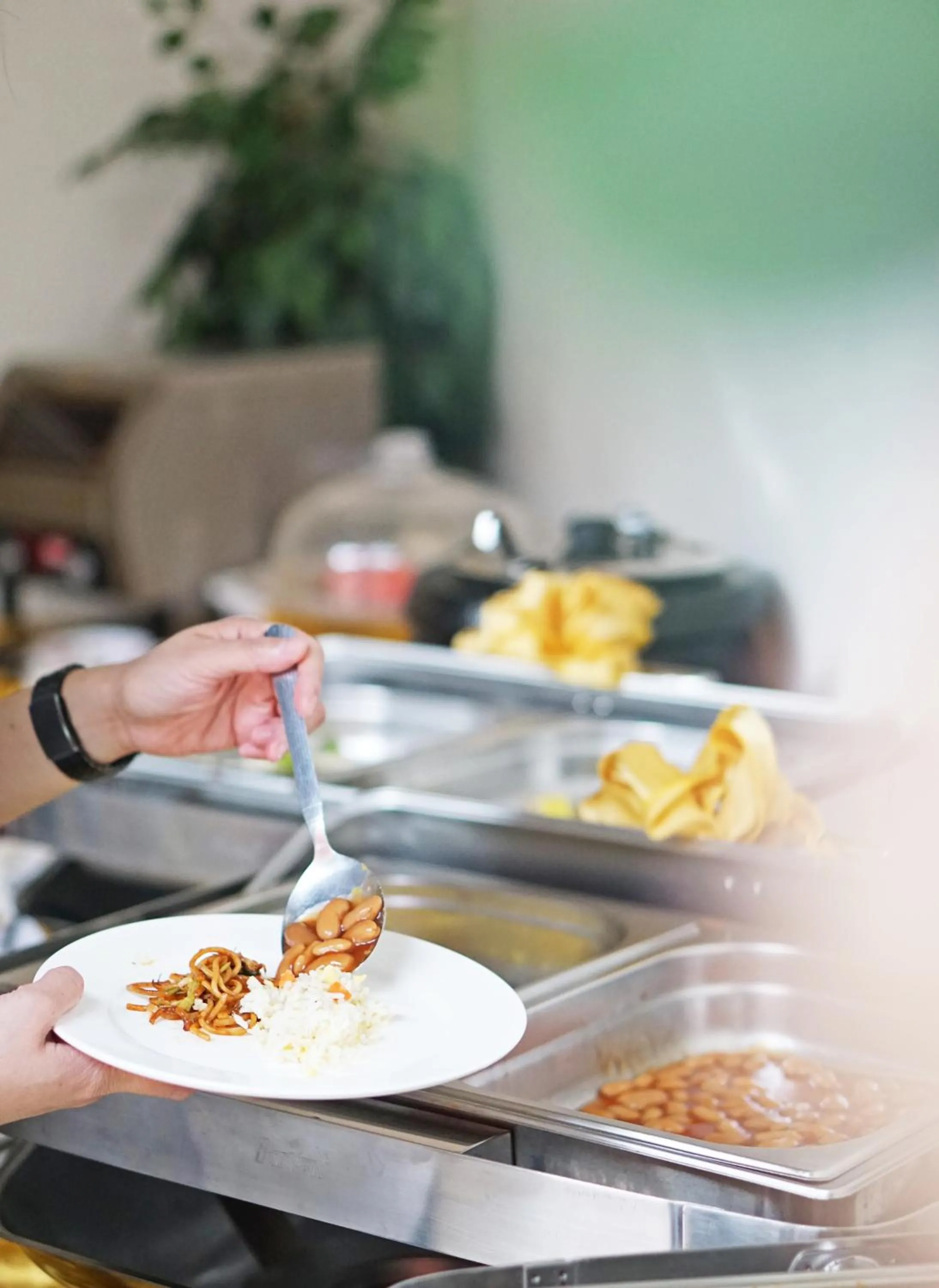 Buffet breakfast in Scott Hotel KL Sentral