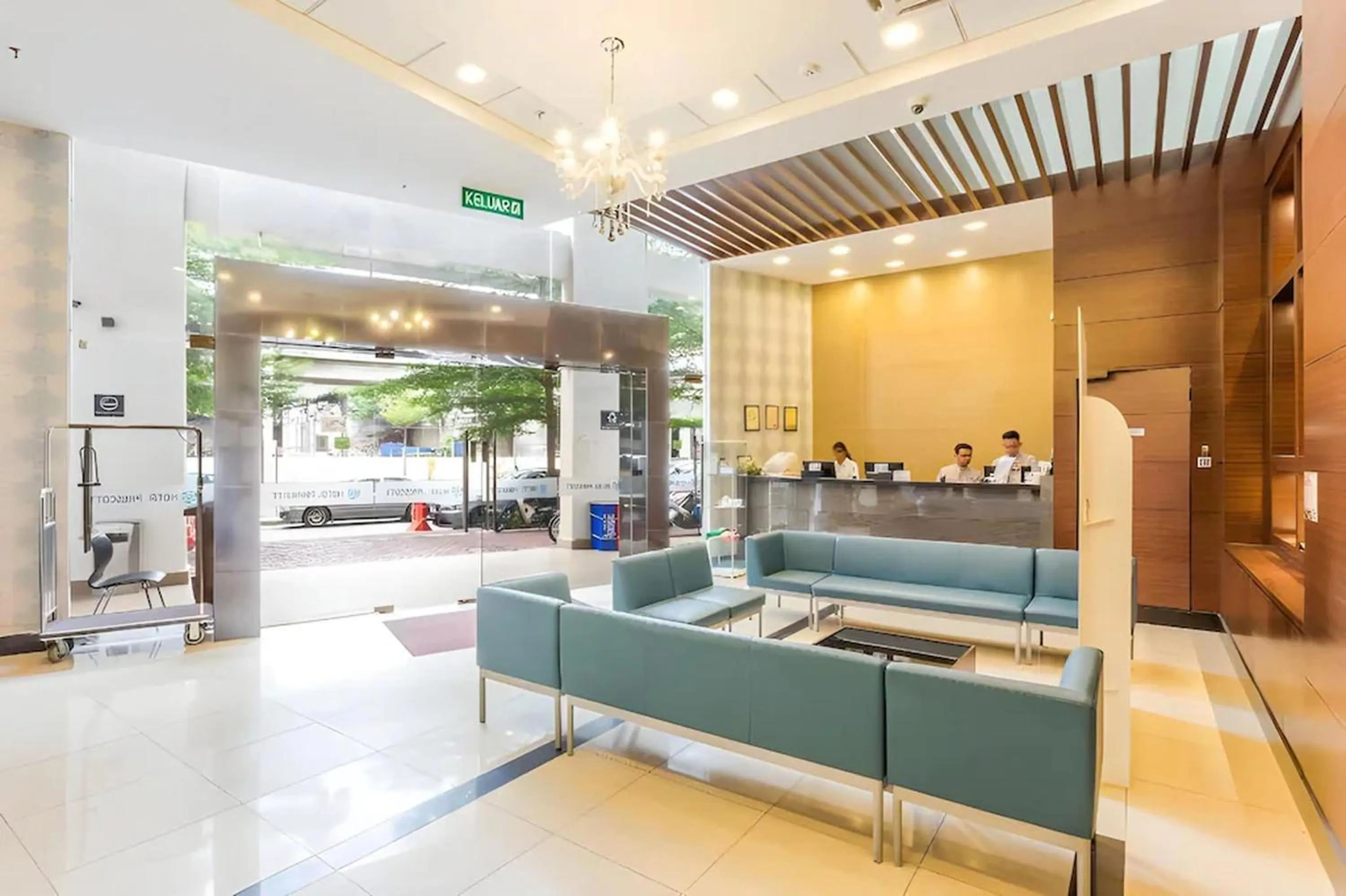 Lobby or reception in Palette KL Sentral Station Formerly Scott Hotel
