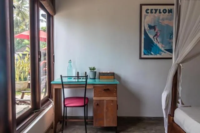 Seating area in Lion's Rest