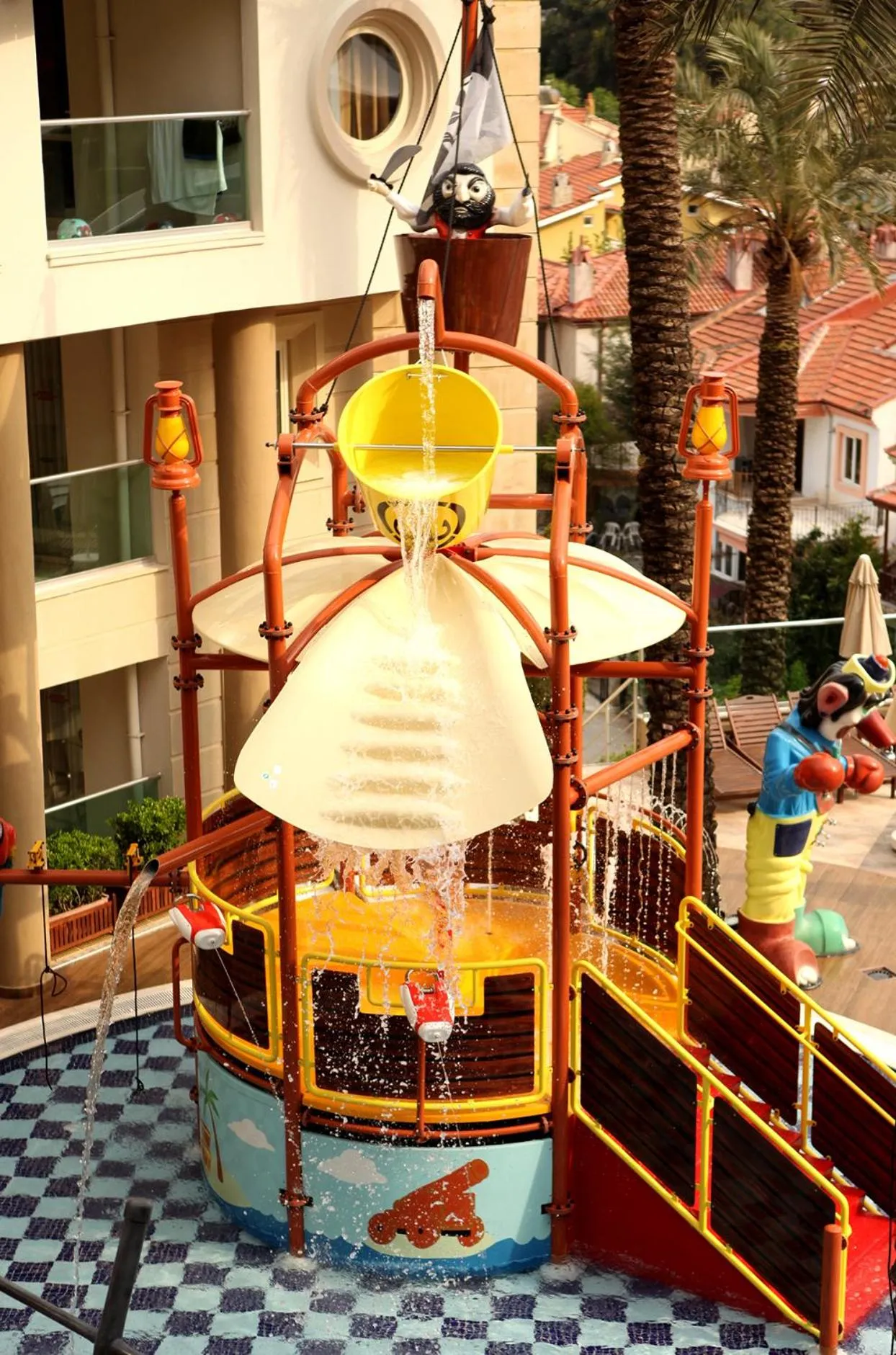 Children play ground in Grand Cettia Hotel