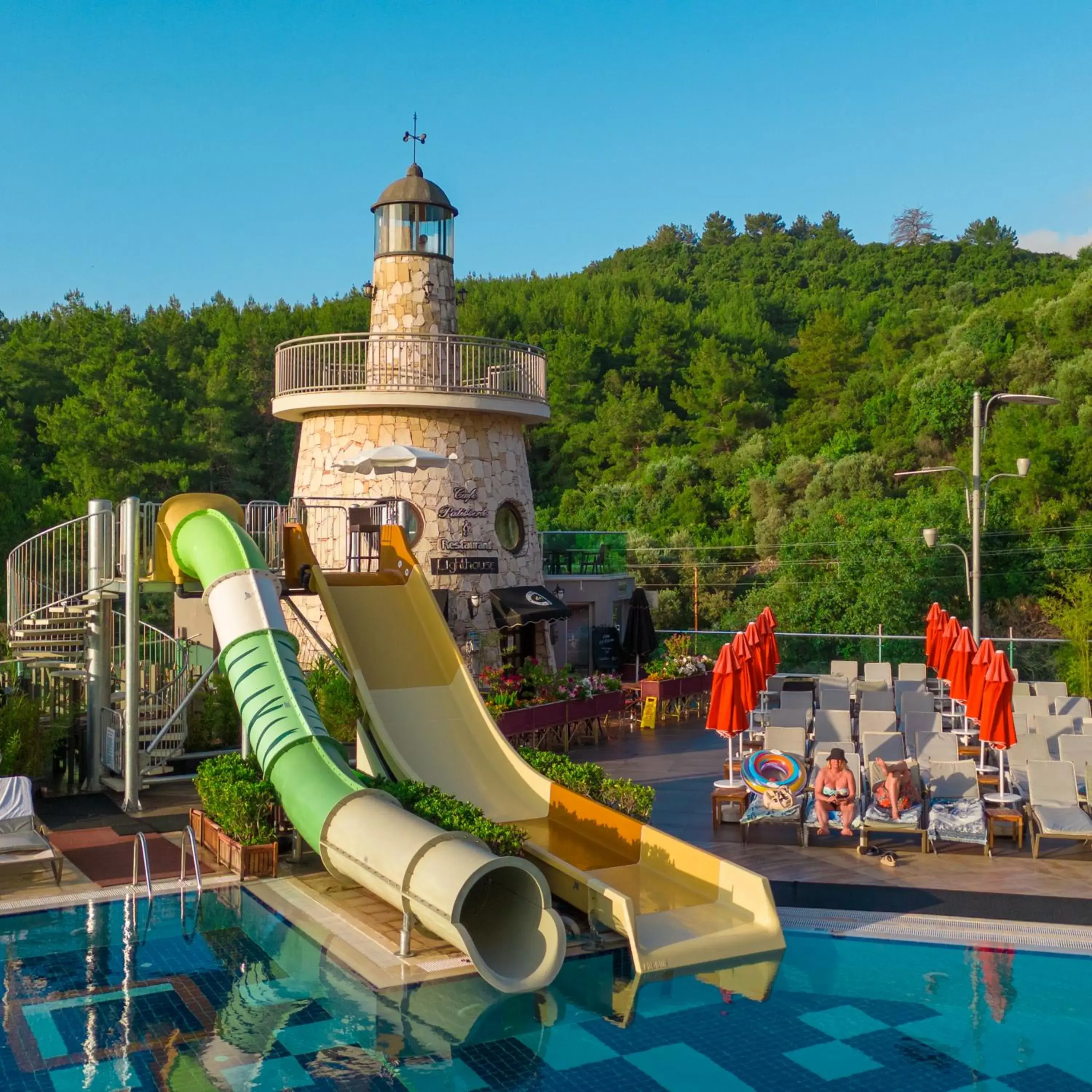 Swimming pool in Grand Cettia Hotel Swimming pool in Grand Cettia Hotel