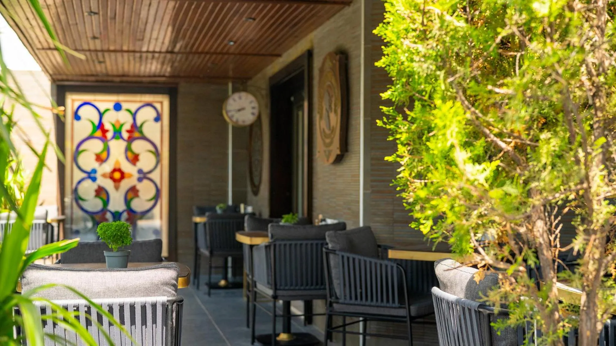 Balcony/Terrace in Grand Cettia Hotel