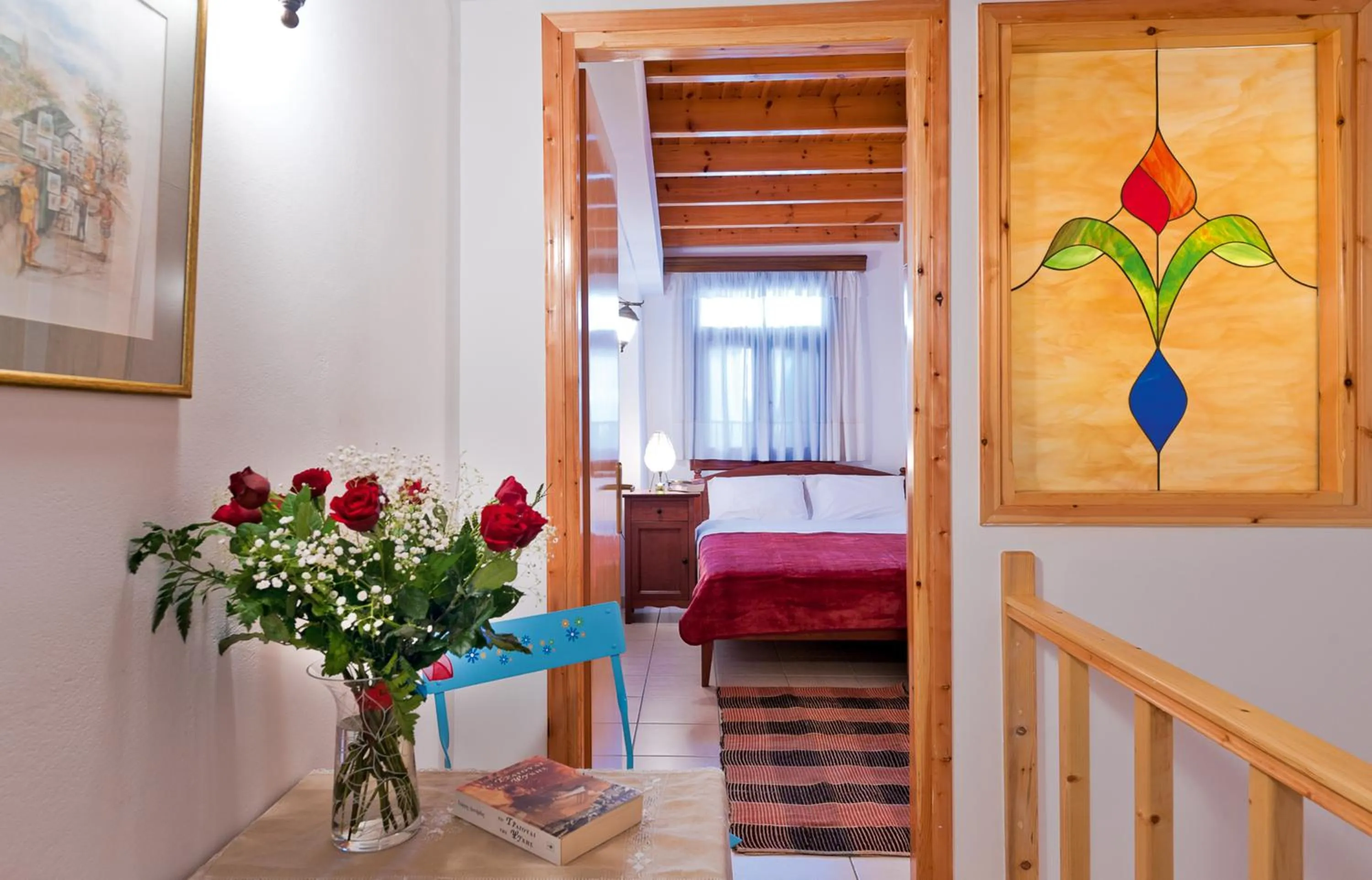 Decorative detail, Bed in Odyssey House