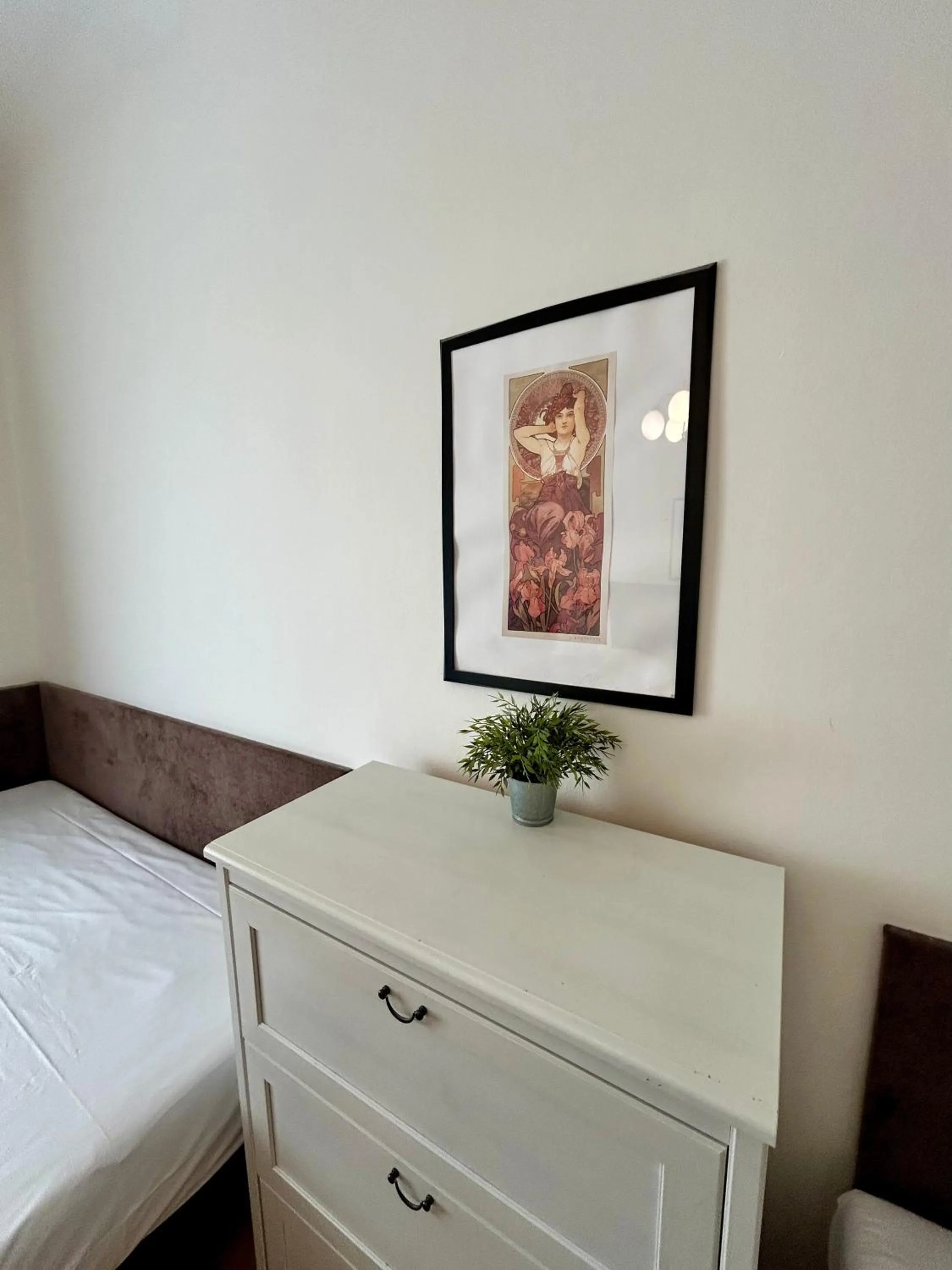 Decorative detail, Bed in Prague Central Exclusive Apartments