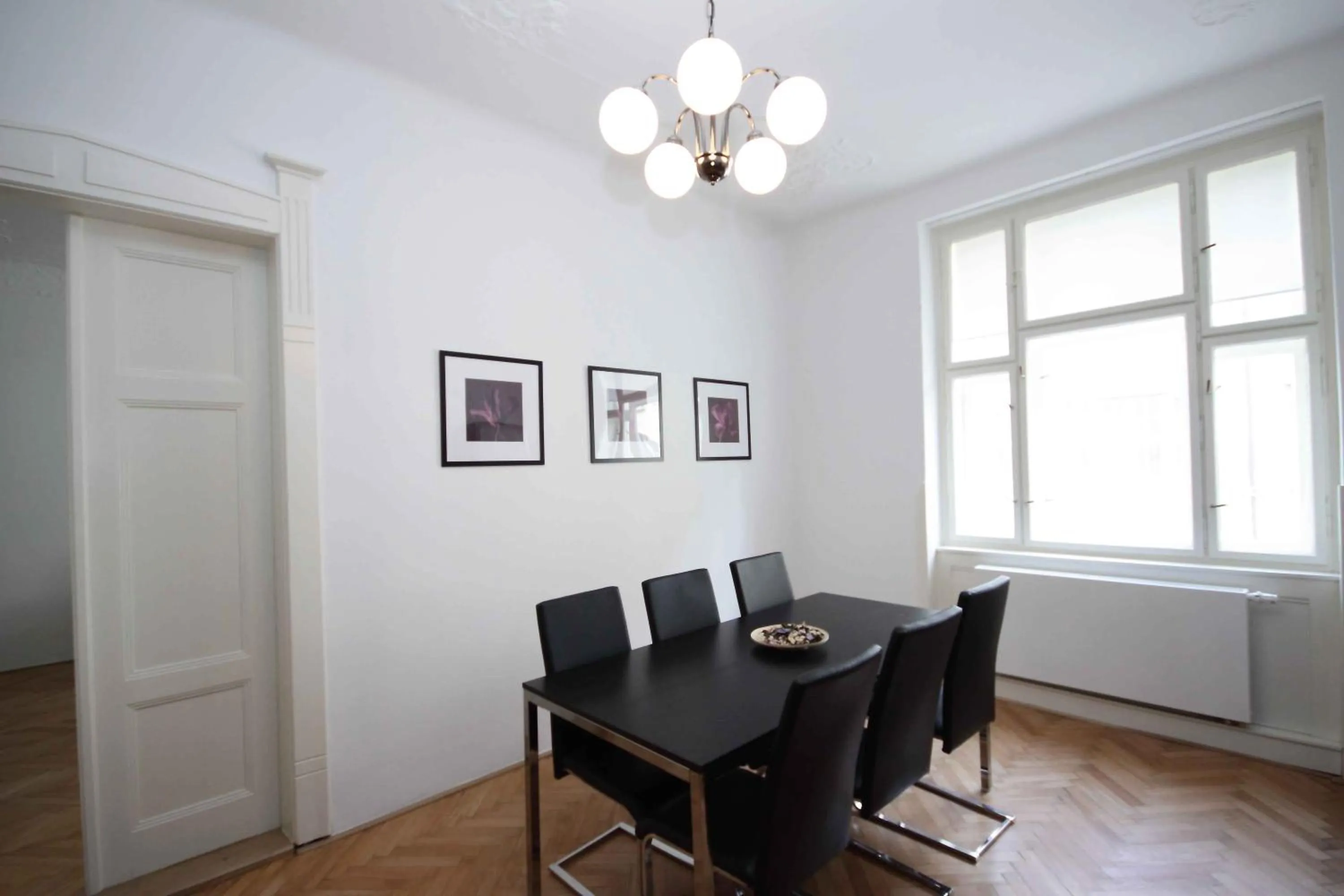 Dining area in Prague Central Exclusive Apartments