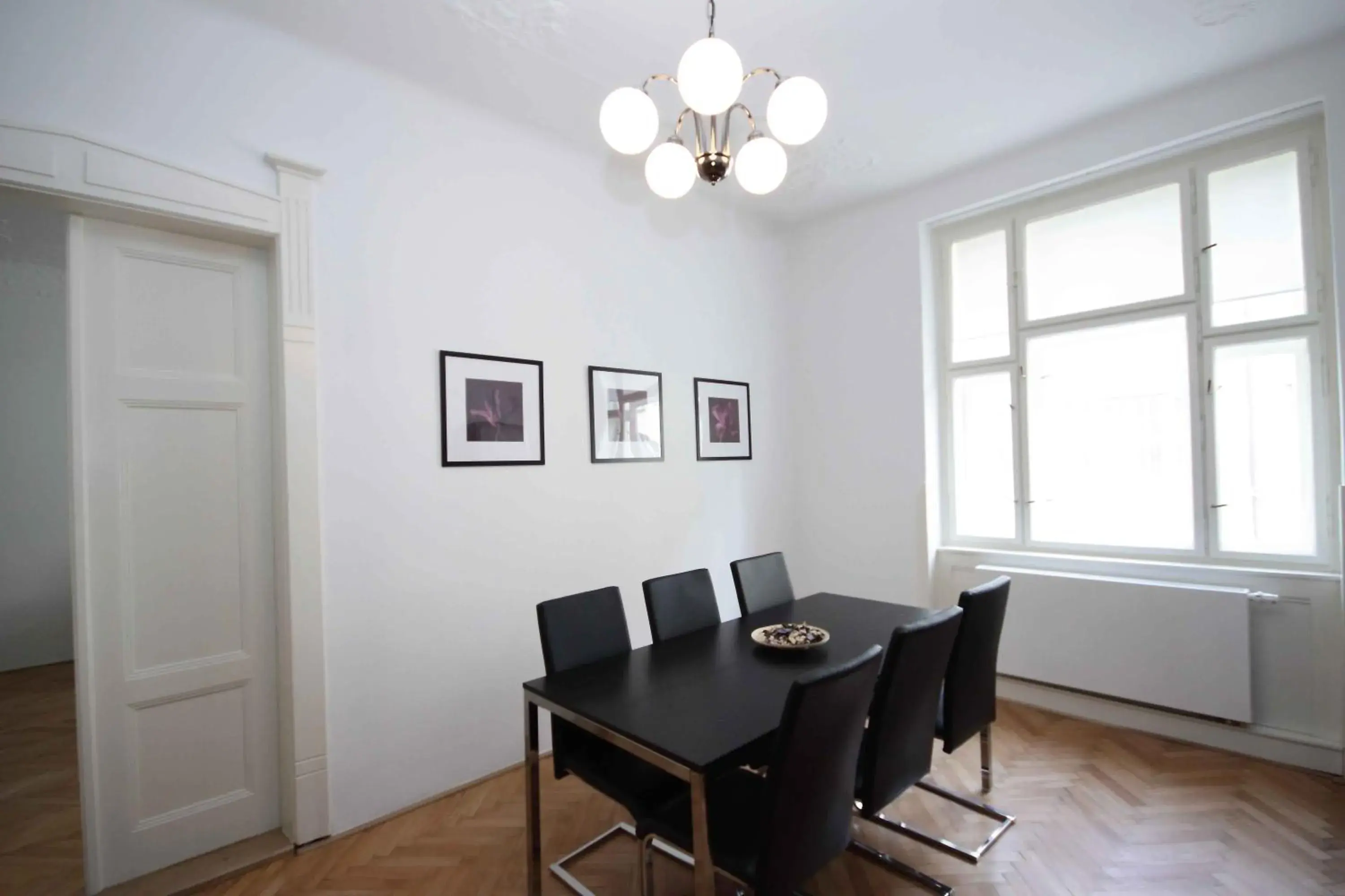 Dining area in Prague Central Exclusive Apartments Dining area in Prague Central Exclusive Apartments