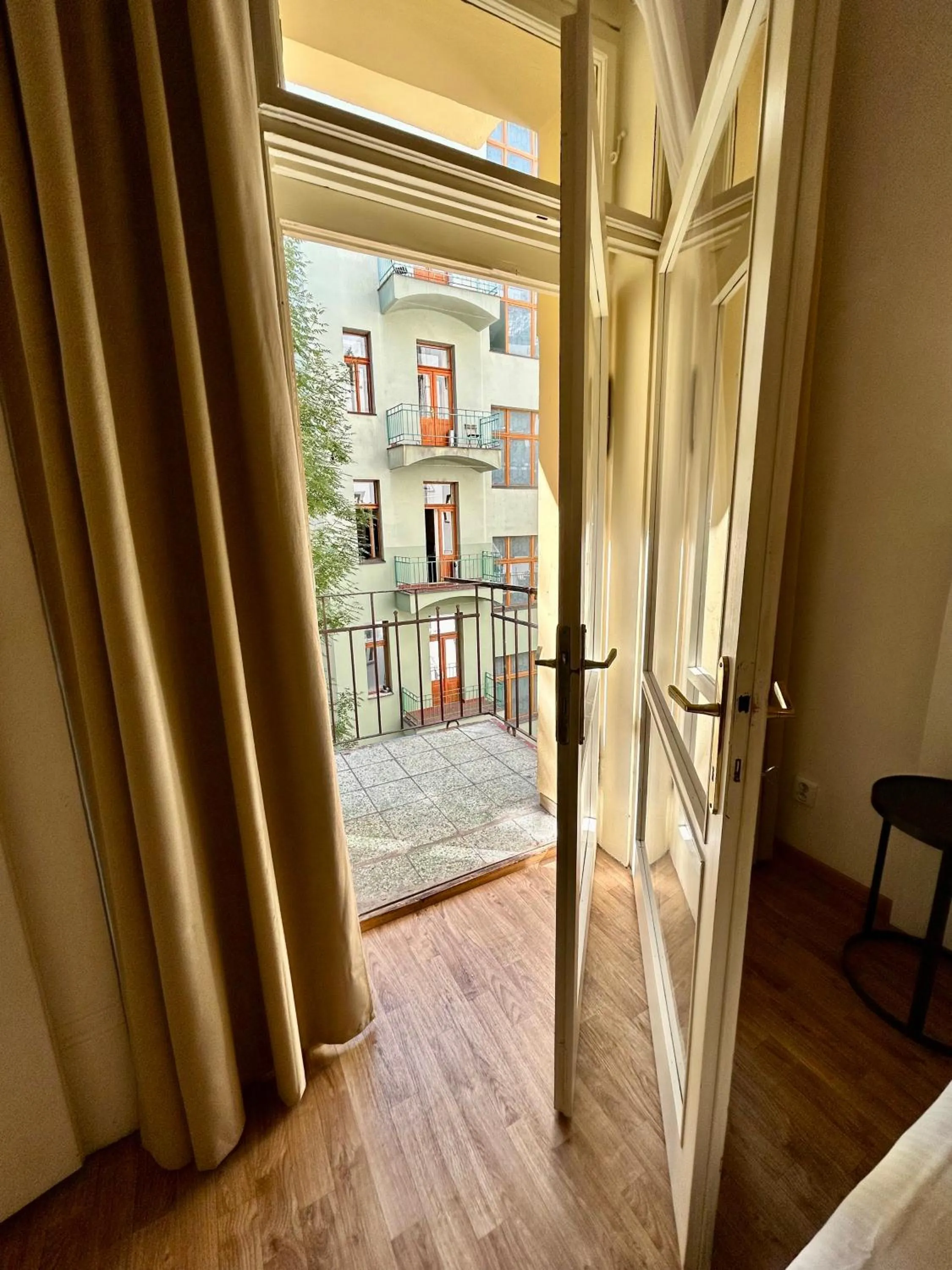 View (from property/room), Bed in Prague Central Exclusive Apartments