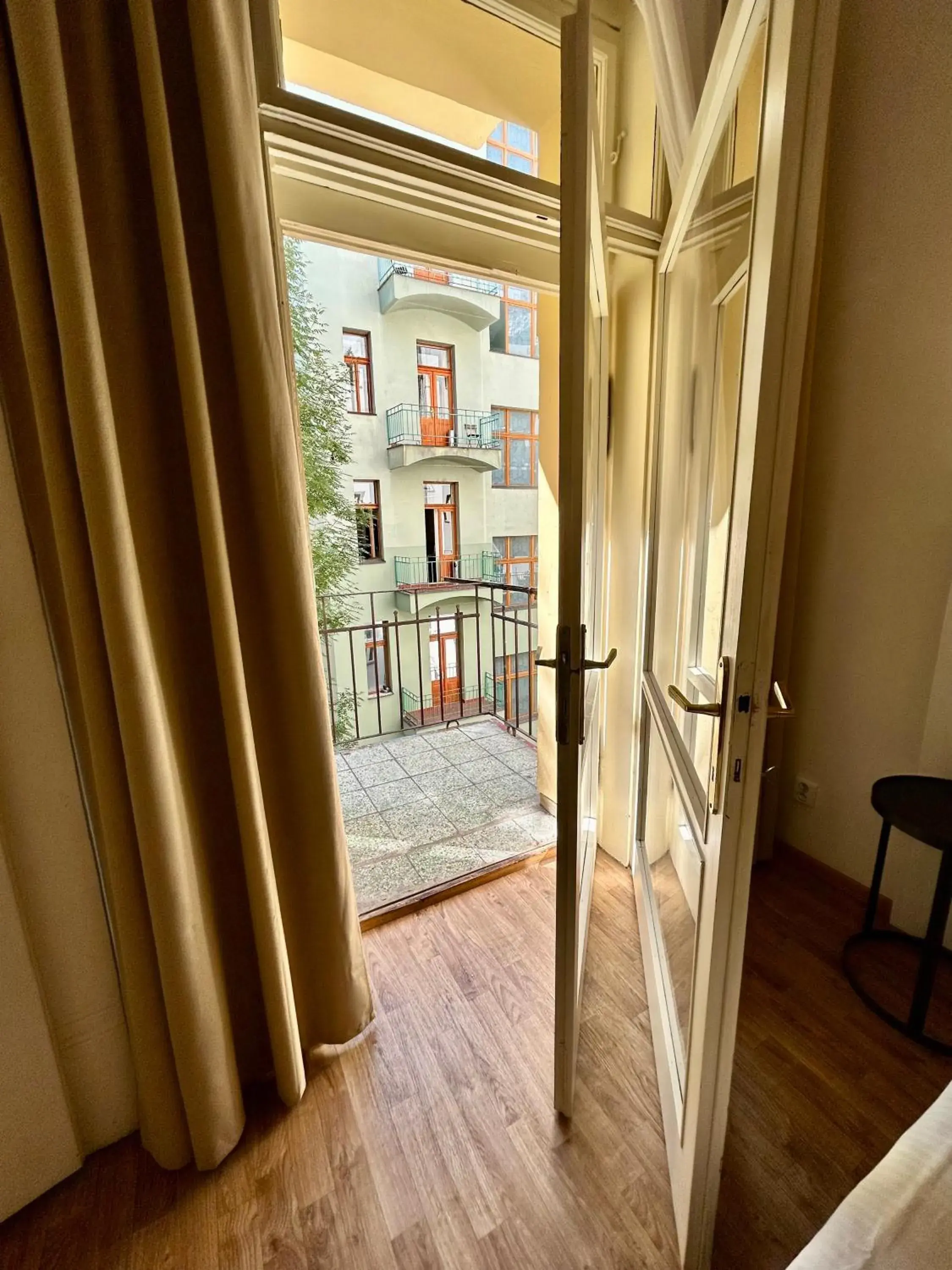 View (from property/room), Bed in Prague Central Exclusive Apartments View (from property/room), Bed in Prague Central Exclusive Apartments