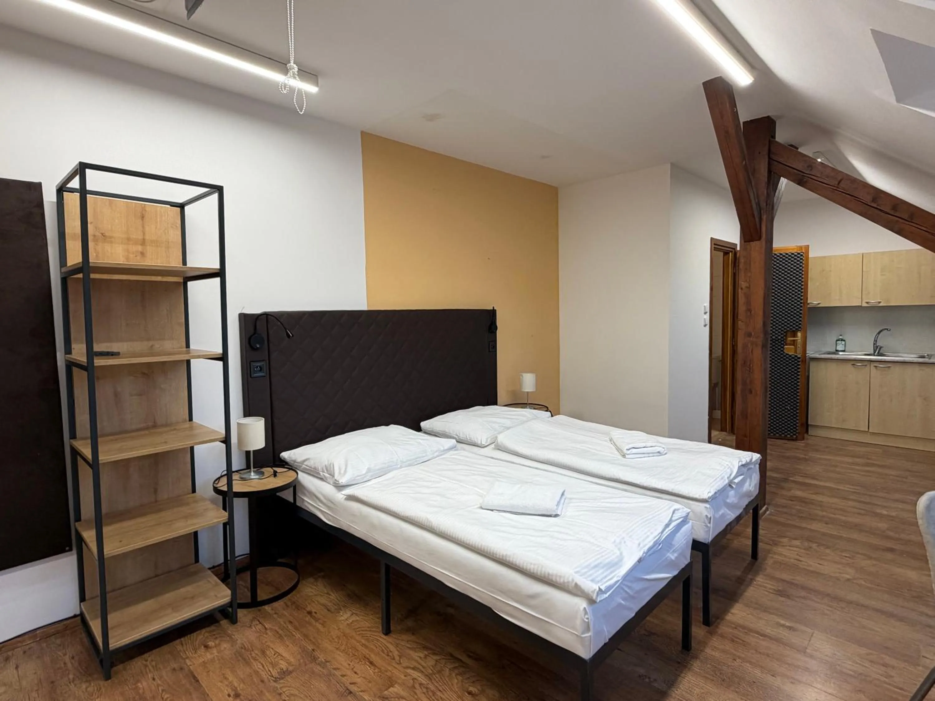 Bed in Prague Central Exclusive Apartments