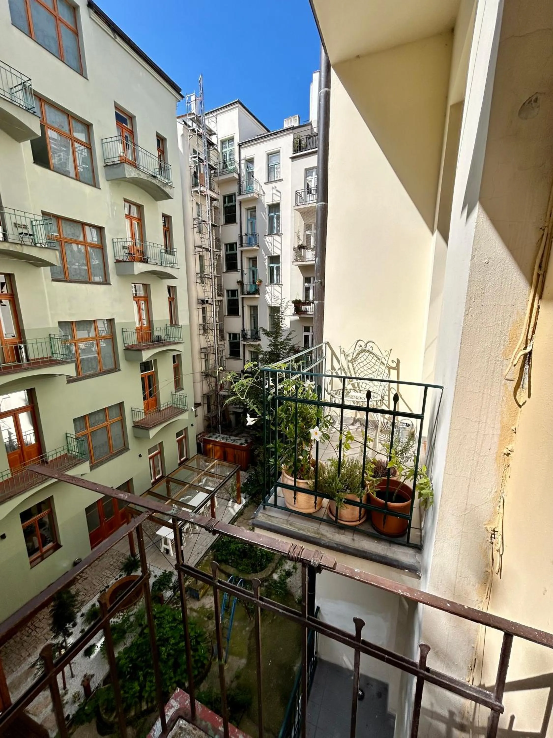 View (from property/room) in Prague Central Exclusive Apartments