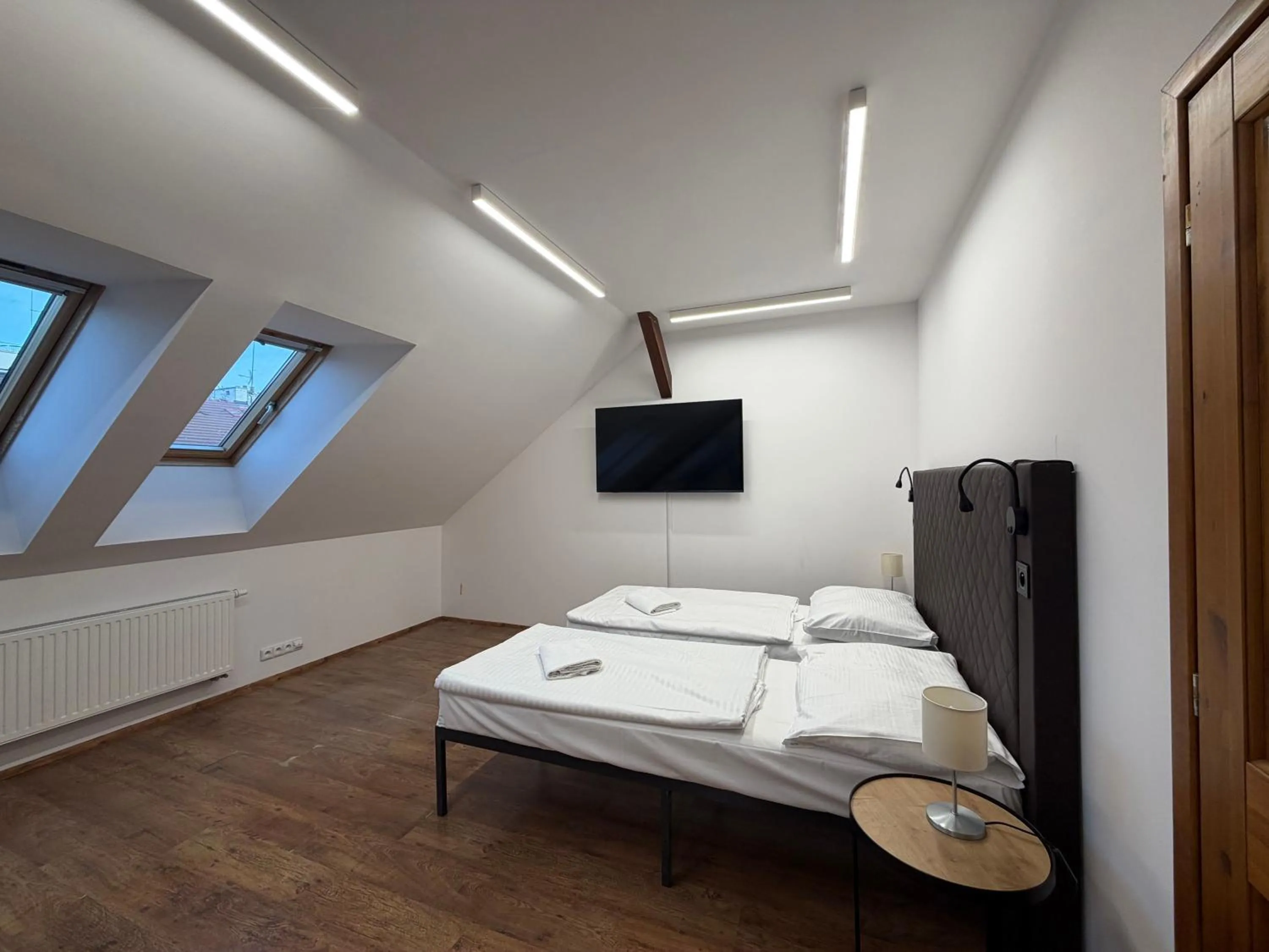 Bed in Prague Central Exclusive Apartments