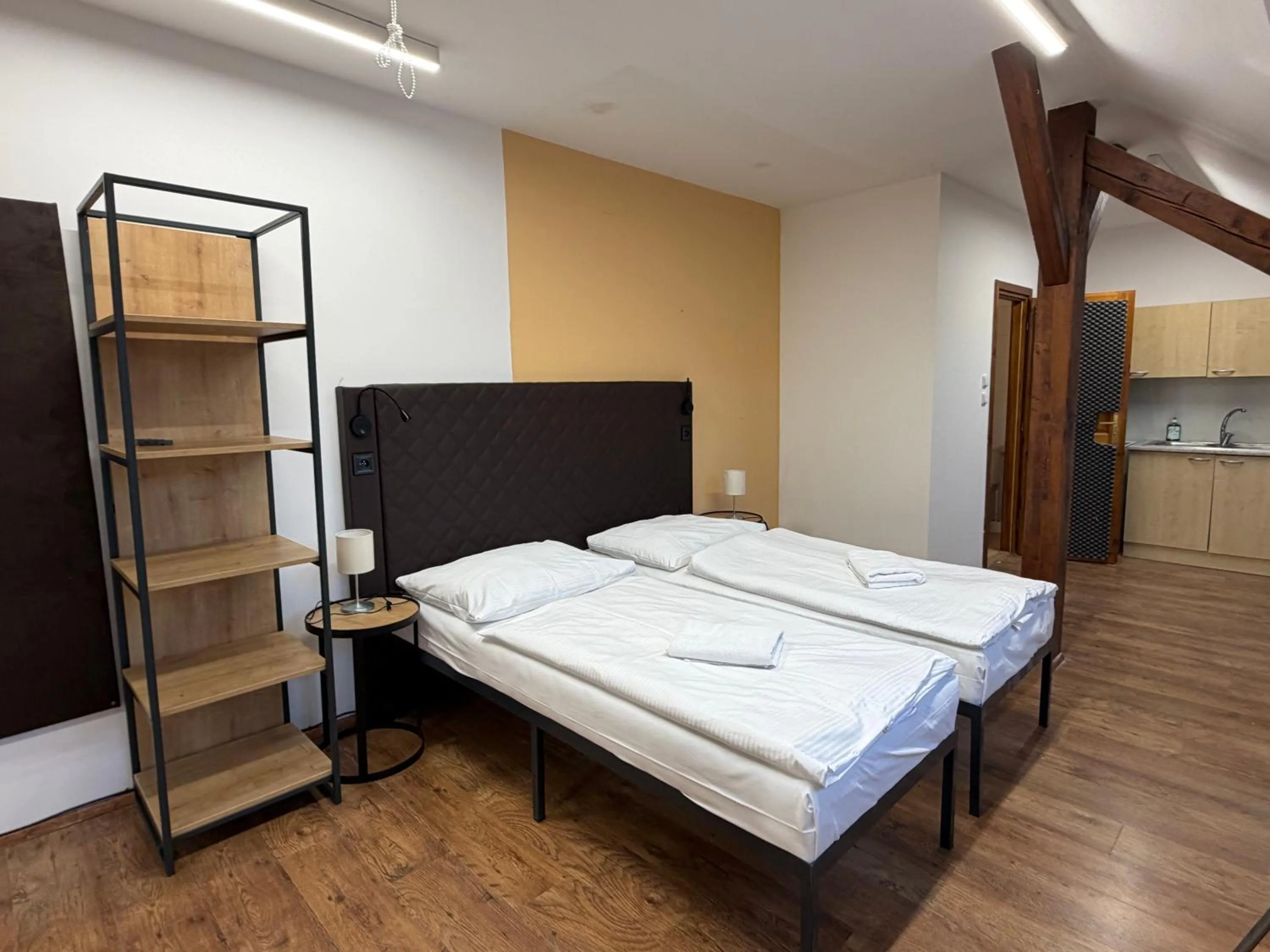 Bed in Prague Central Exclusive Apartments