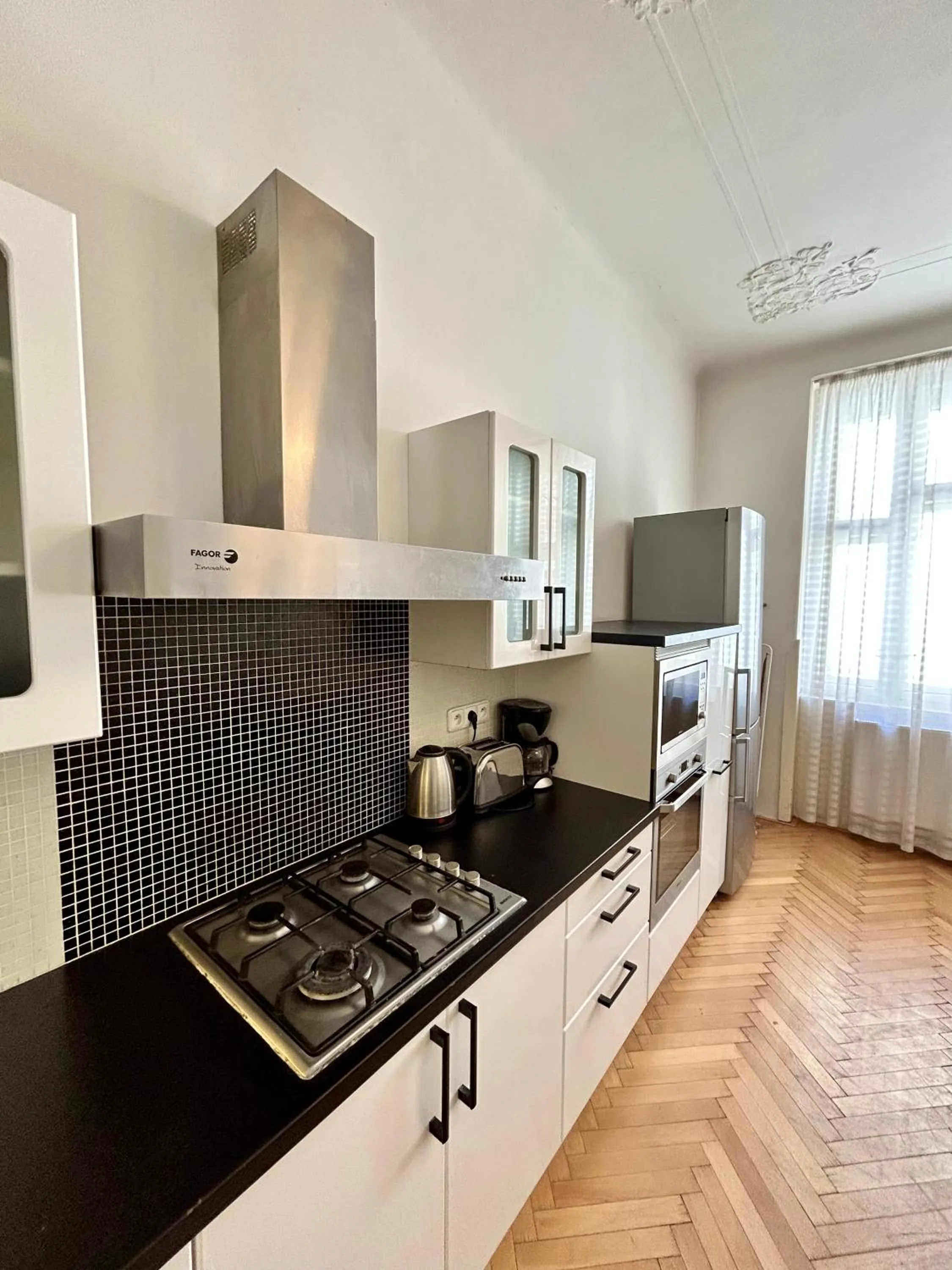 Kitchen or kitchenette in Prague Central Exclusive Apartments