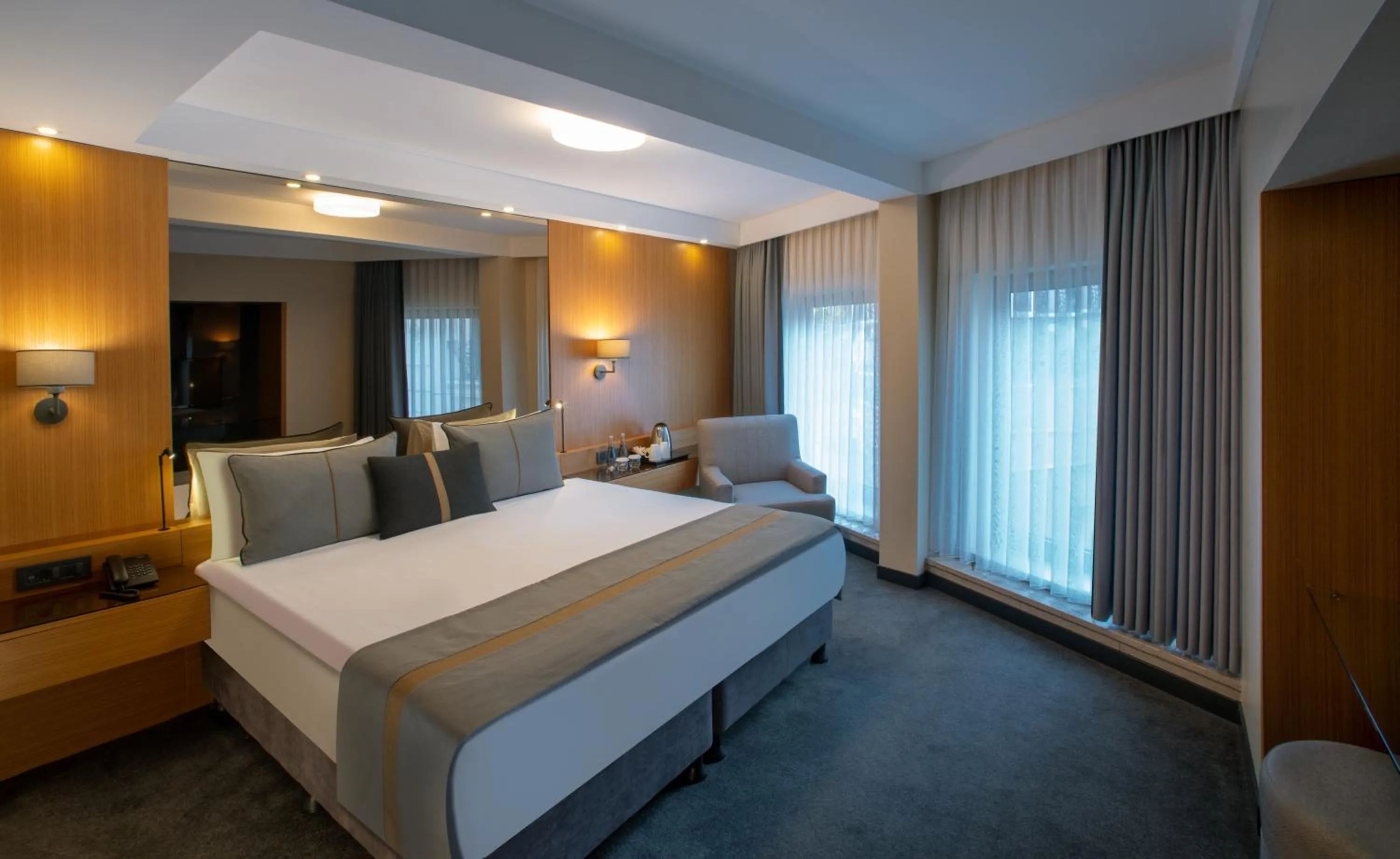 Bedroom, Bed in Tan Hotel - Special Category